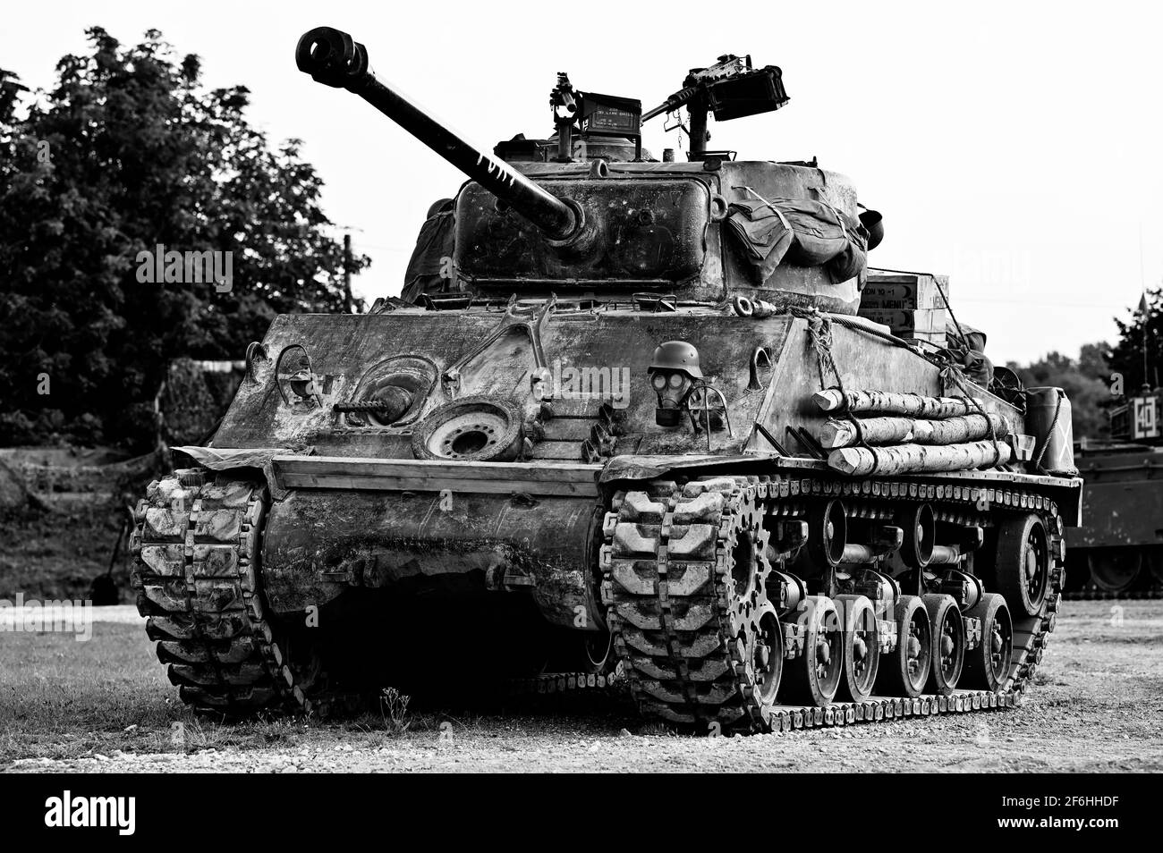 Sherman Tank 'Fury' Stock Photo Alamy