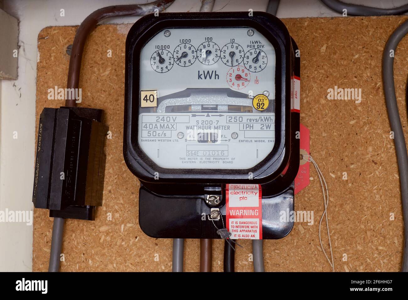 Electric Meter Dials High Resolution Stock Photography And Images Alamy
