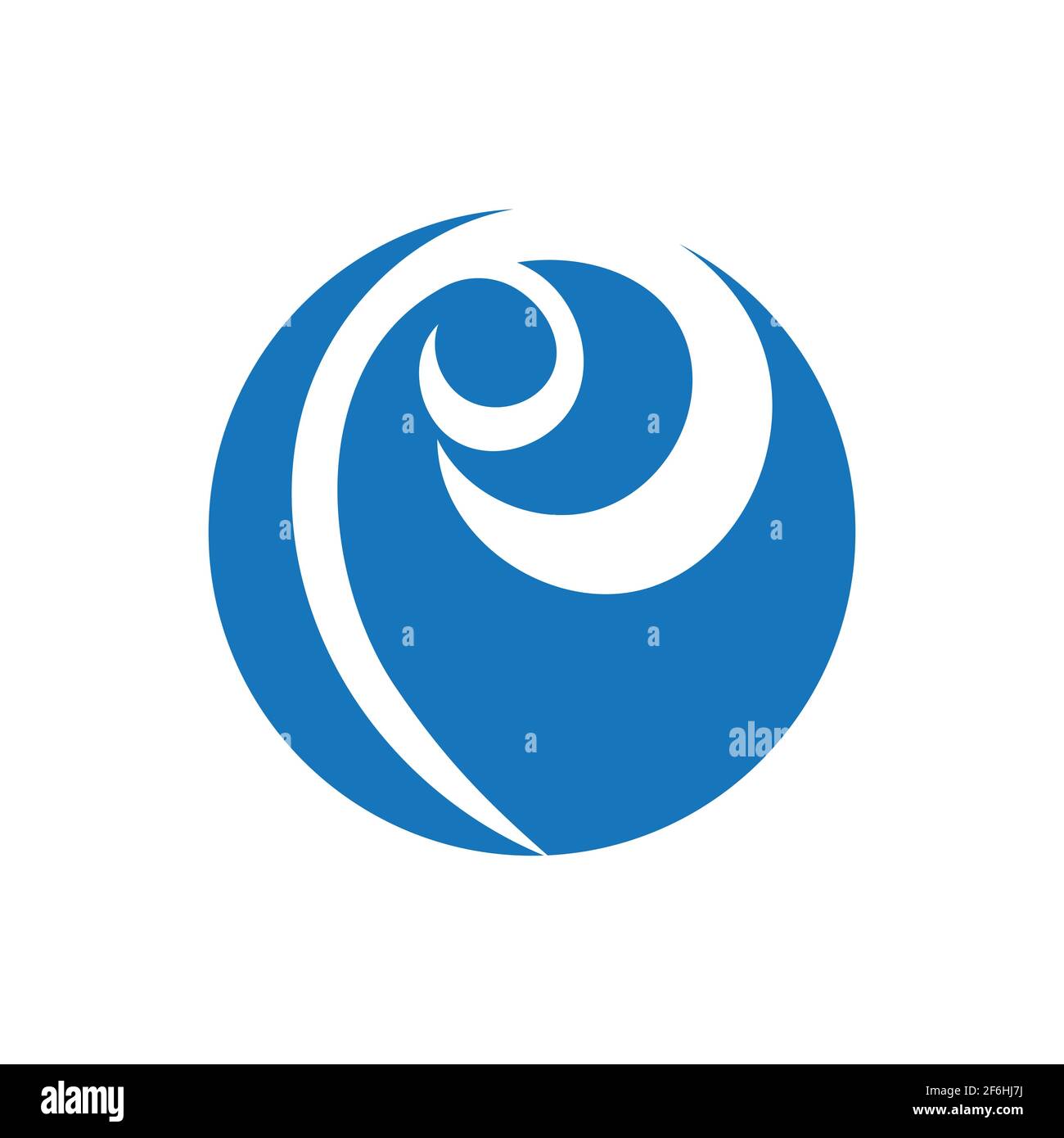 Ocean Wave Logo vector illustration design Template - Vector Stock ...
