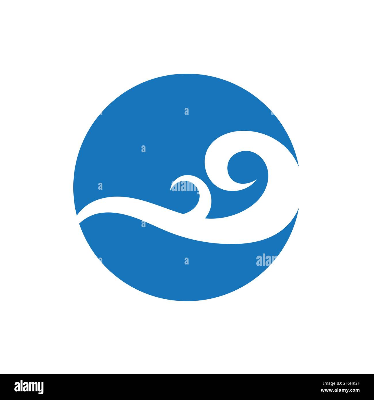 Ocean Wave Logo vector illustration design Template - Vector Stock ...