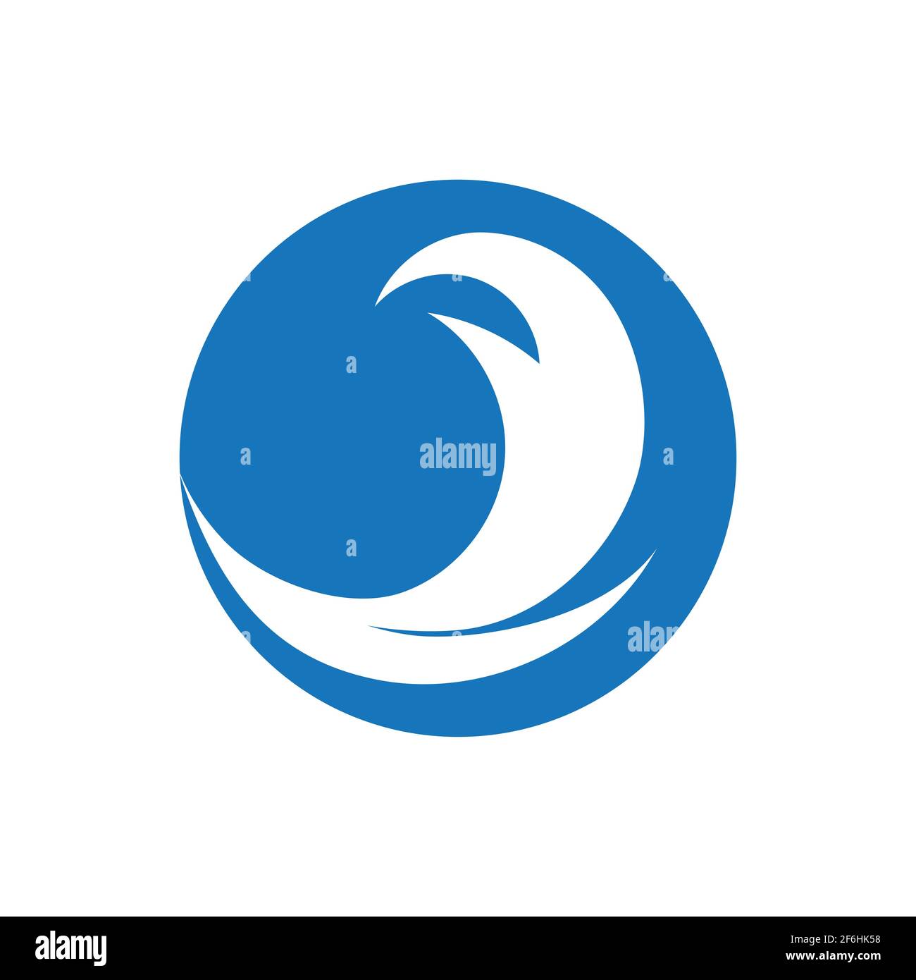 Ocean Wave Logo vector illustration design Template - Vector Stock ...
