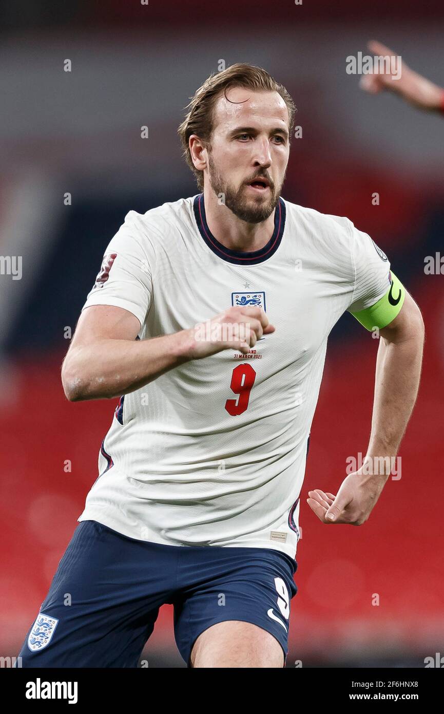 London UK 31st Mar 2021 Harry Kane Of England During The FIFA World london-uk-31st-mar-2021-harry-kane-of-england-during-the-fifa-world