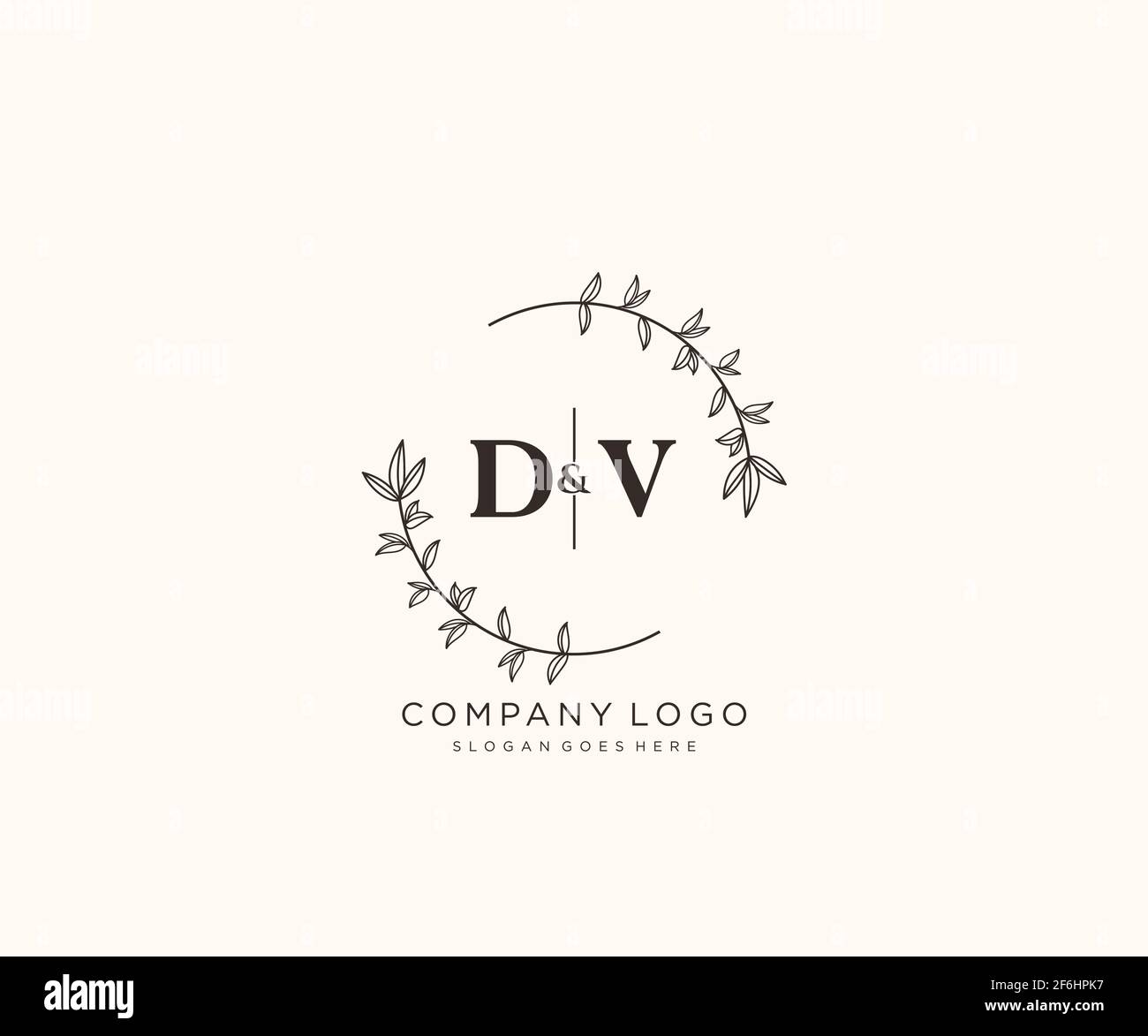 Dv Letters Initial dv Stock Vector Images - Alamy