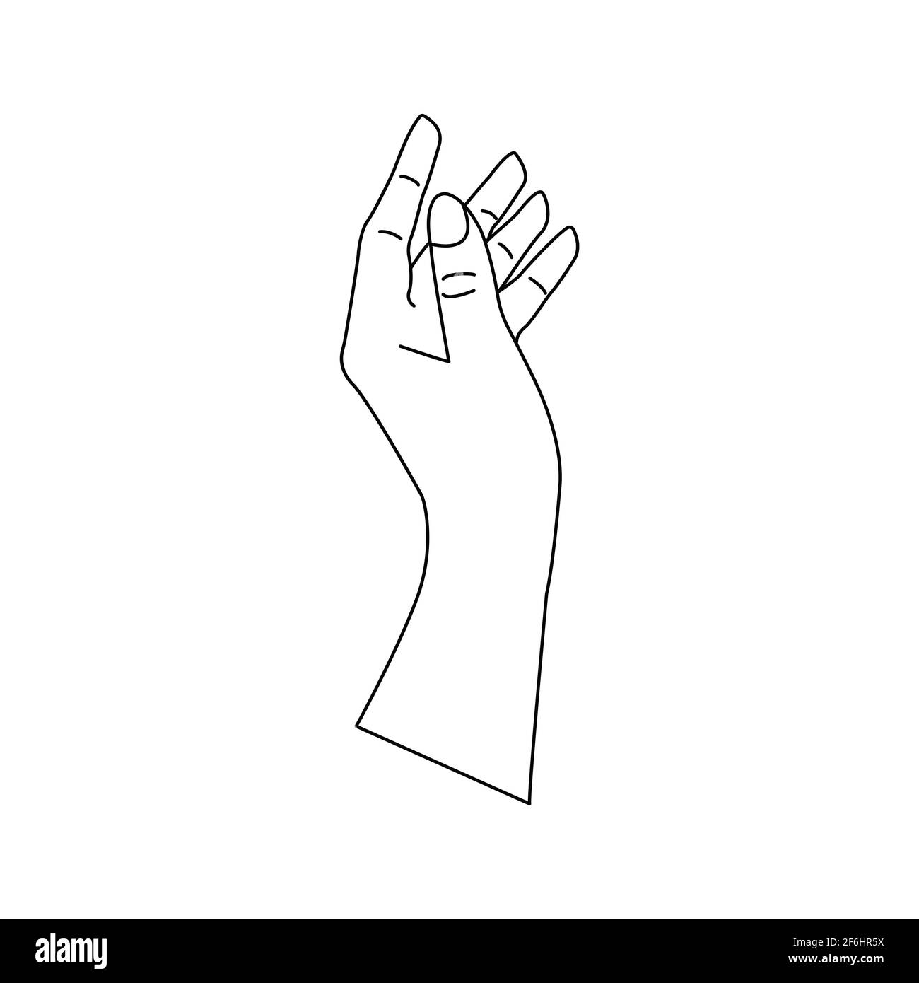 Wrist stretch Stock Vector Images - Alamy