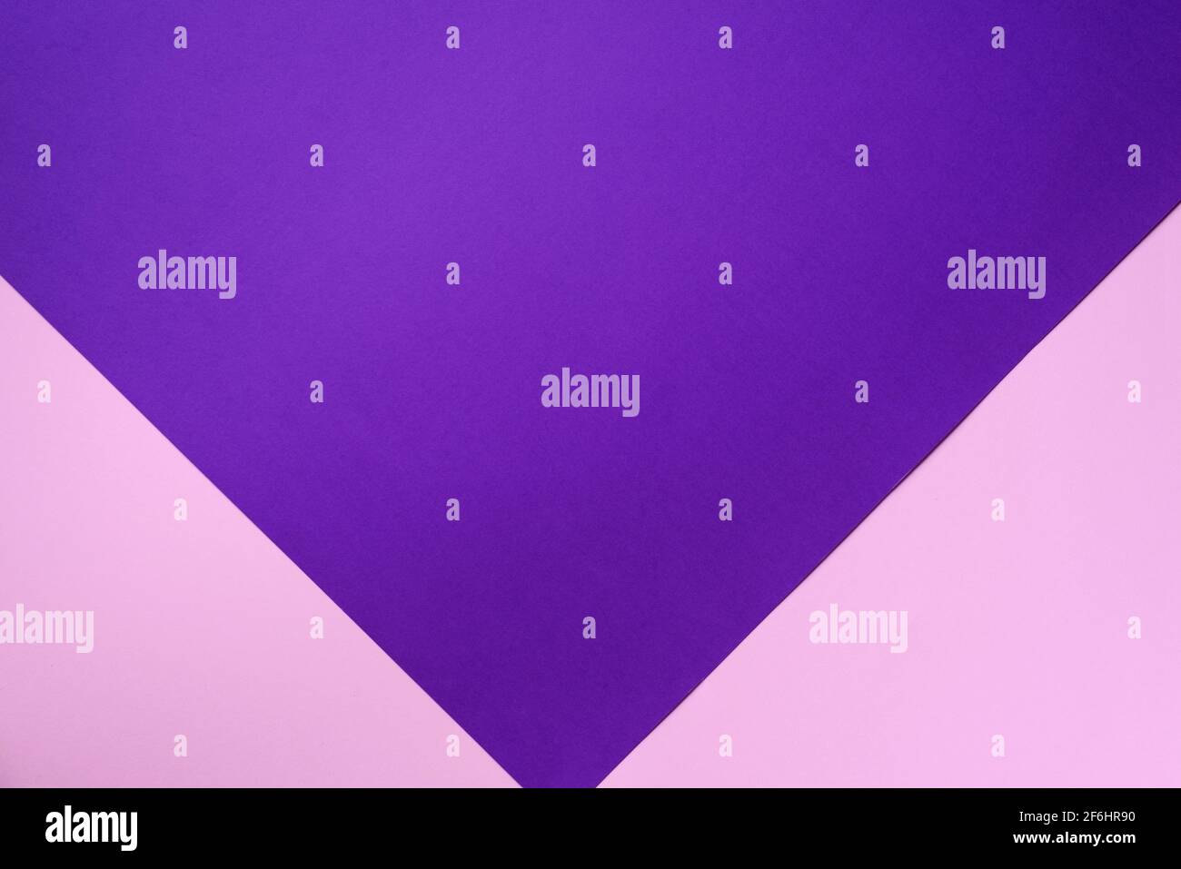 Texture background. Fashionable pink and purple color paper background. Top view. Minimal concept Stock Photo