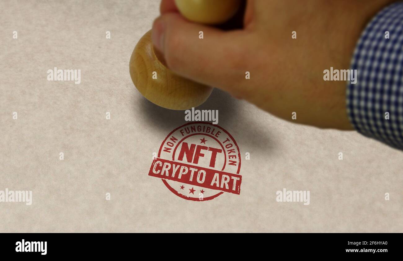 Crypto stamp hi-res stock photography and images - Alamy