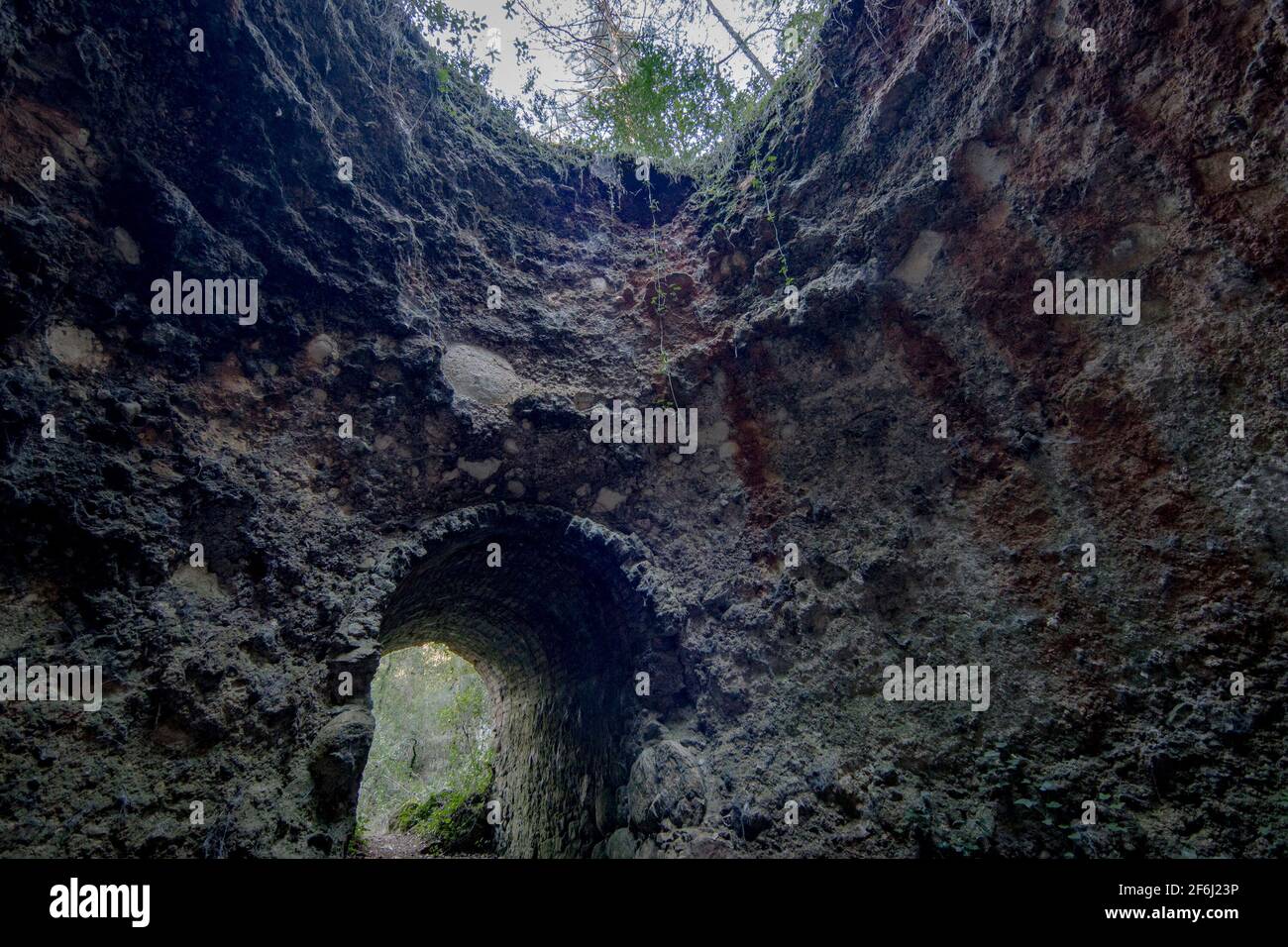 Ancient lime oven Stock Photo