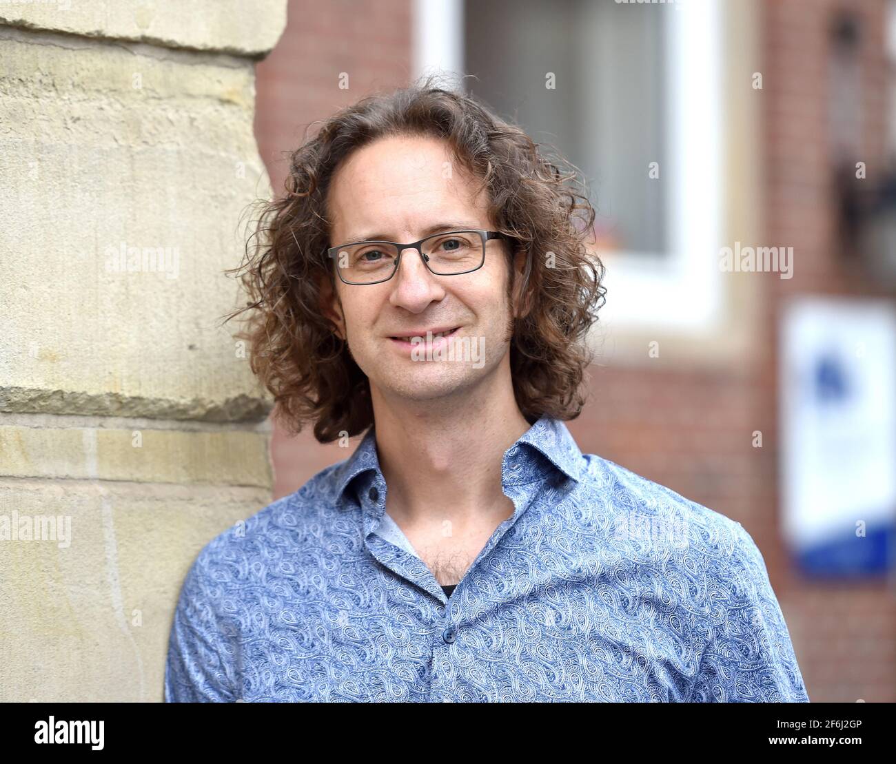 17 September 2020, North Rhine-Westphalia, Münster: Daniel Stracke, historian at the Institute 