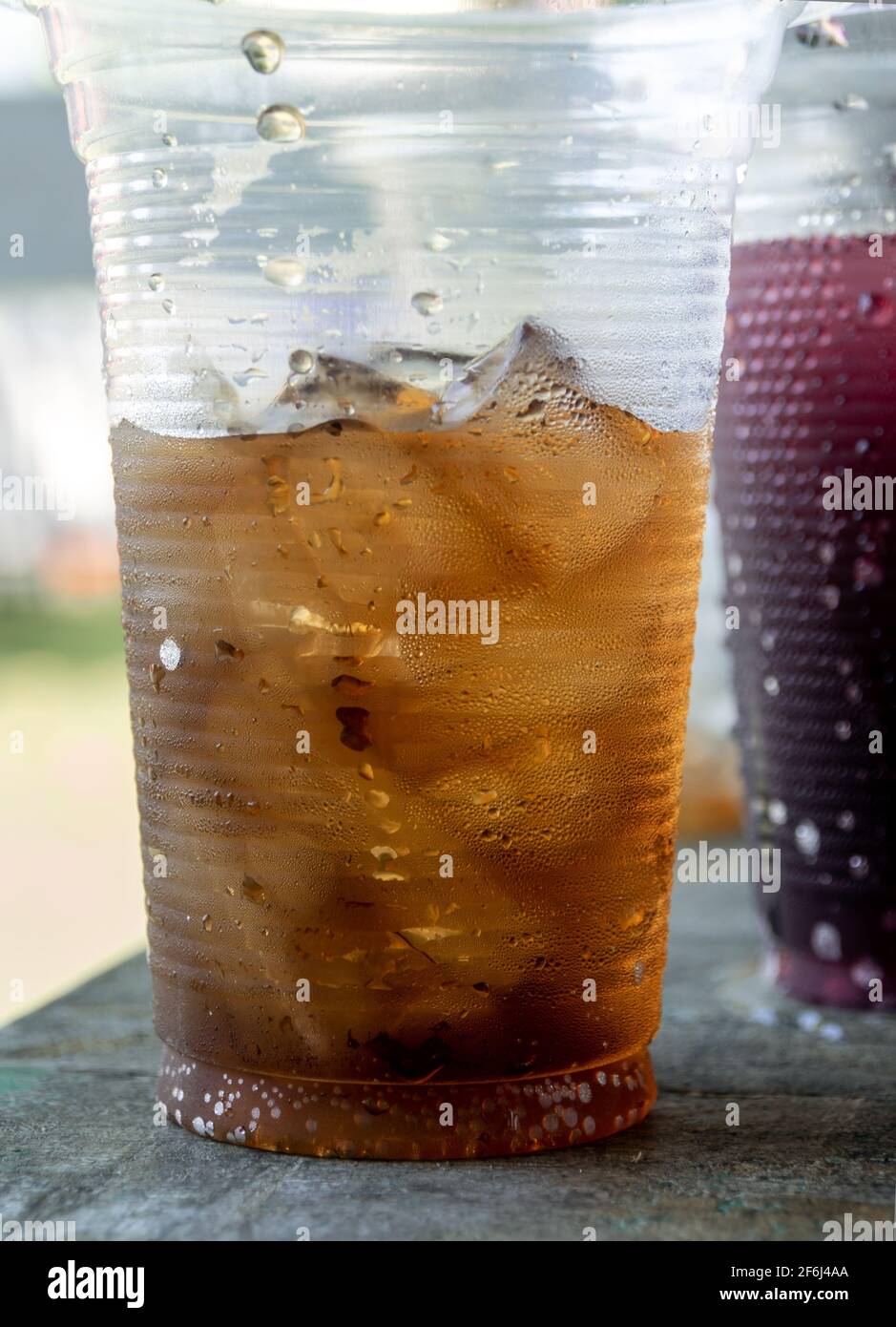 Polar Ice Disposable Plastic Glasses With Lids 2 Ounce Translucent | Desertcart