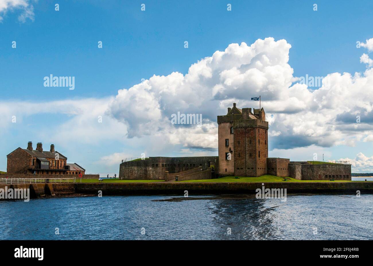Broughty Ferry Castle Stock Photo Alamy