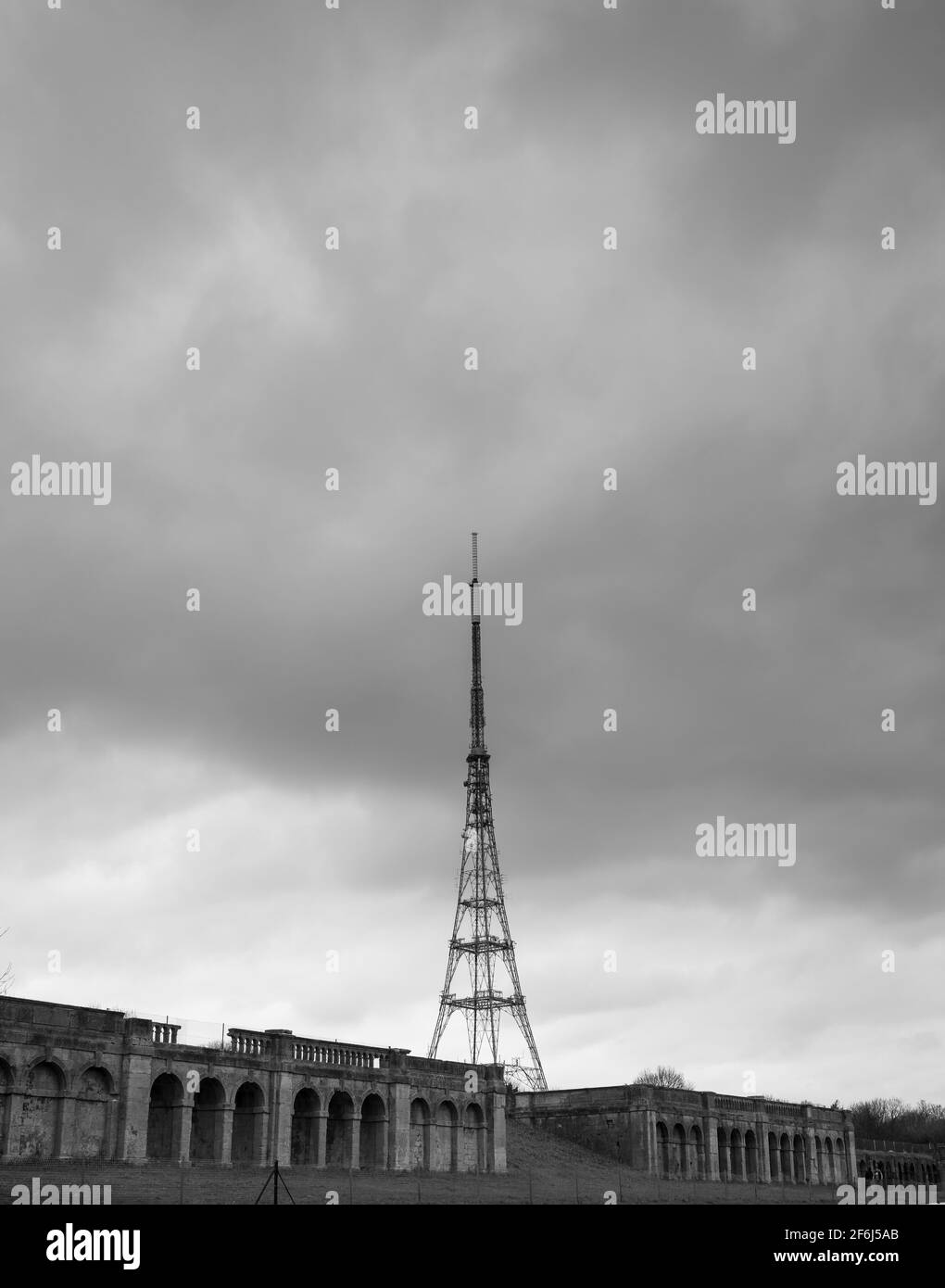 Crystal Palace mast Stock Photo Alamy