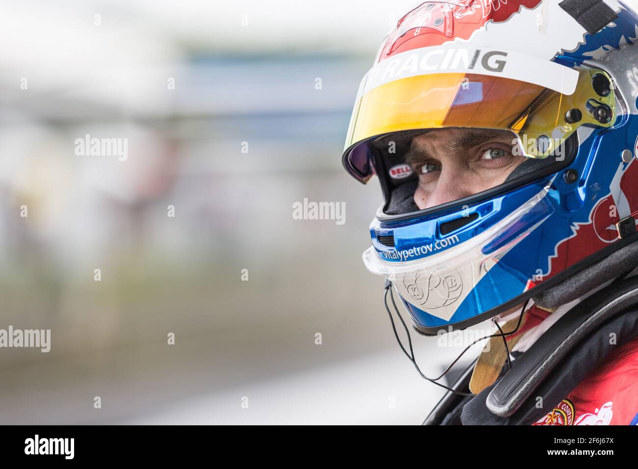PETROV Vitaly (rus), Oreca 07 Gibson team CEFC Manor TRS racing, ambiance portrait during the 2017 FIA WEC World Endurance Championship 6 Hours of Silverstone, England, from April 14 to 16 - Photo Clement Luck / DPPI Stock Photo