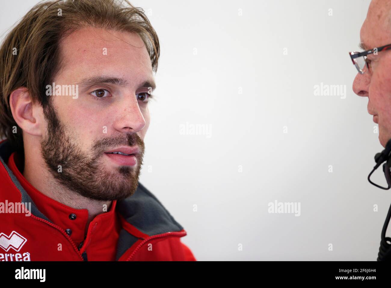 VERGNE Jean-Eric (fra), Oreca 07 Gibson team CEFC Manor TRS racing, ambiance portrait during the 2017 FIA WEC World Endurance Championship 6 Hours of Silverstone, England, from April 14 to 16 - Photo DPPI / Jean Michel Le Meur. Stock Photo