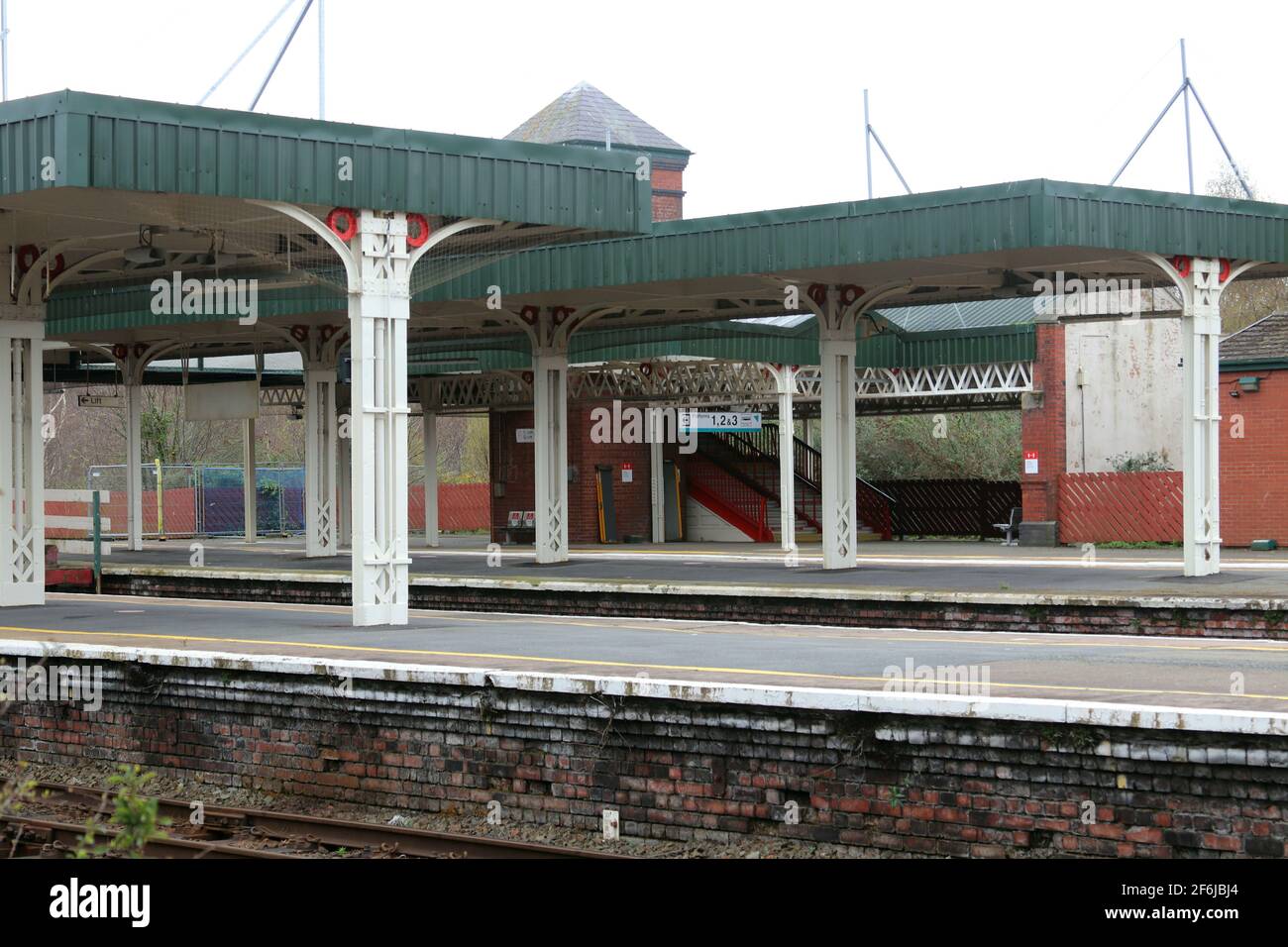 Llandudno Junction railway station is on the Crewe to Holyhead, North
