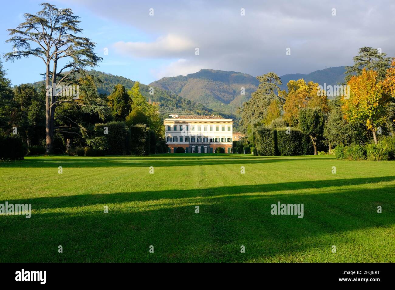Royal Villa of Marlia,Capannori, Lucca, Italy Stock Photo