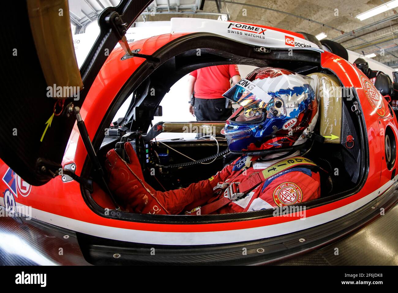 PETROV Vitaly (rus), Oreca 07 Gibson team CEFC Manor TRS racing, ambiance portrait during the 2017 FIA WEC World Endurance Championship, 6 Hours of Circuit des Ameriques from September 14 to 16 at Austin, USA circuit - Photo Francois Flamand / DPPI Stock Photo