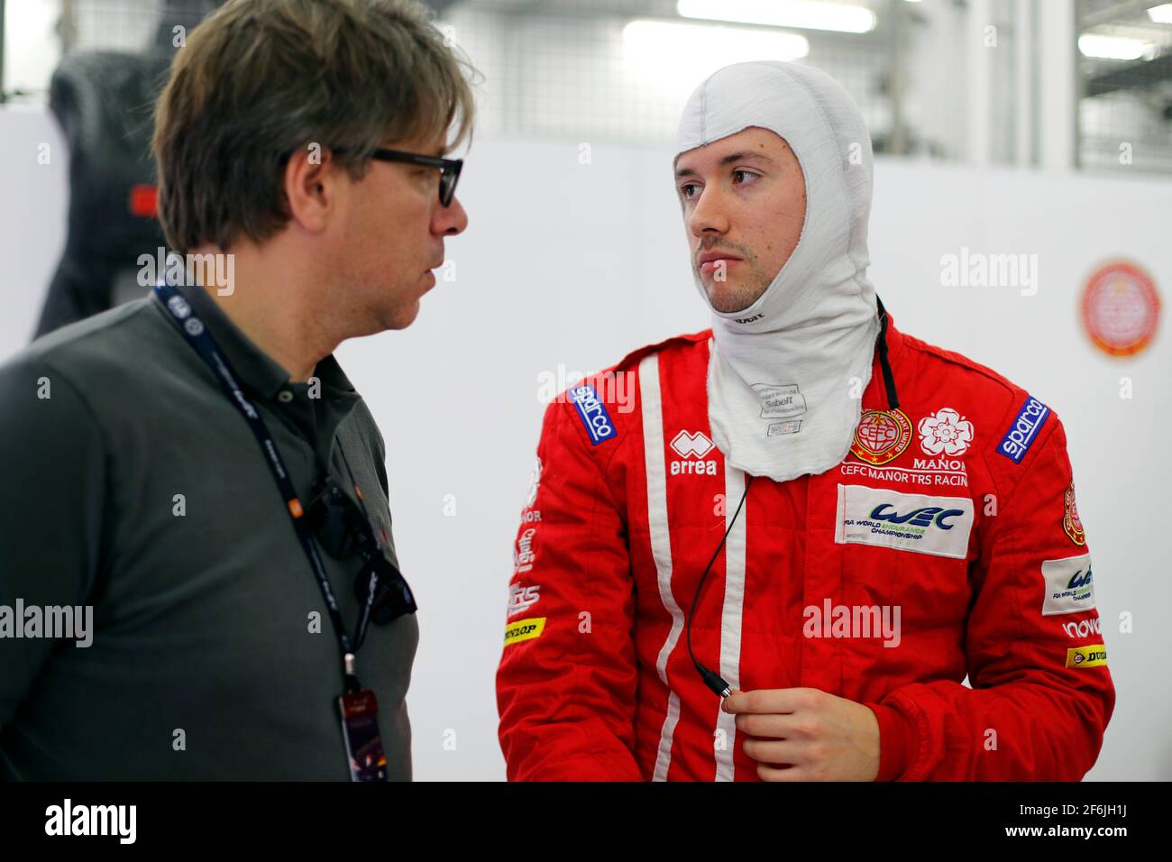 RAO Matt (gbr), Oreca 07 Gibson team CEFC Manor TRS racing, ambiance portrait during the 2017 FIA WEC World Endurance Championship, 6 Hours of Bahrain from November 15 to 18 at International Circuit of Sakhir - Photo Clement Marin / DPPI Stock Photo