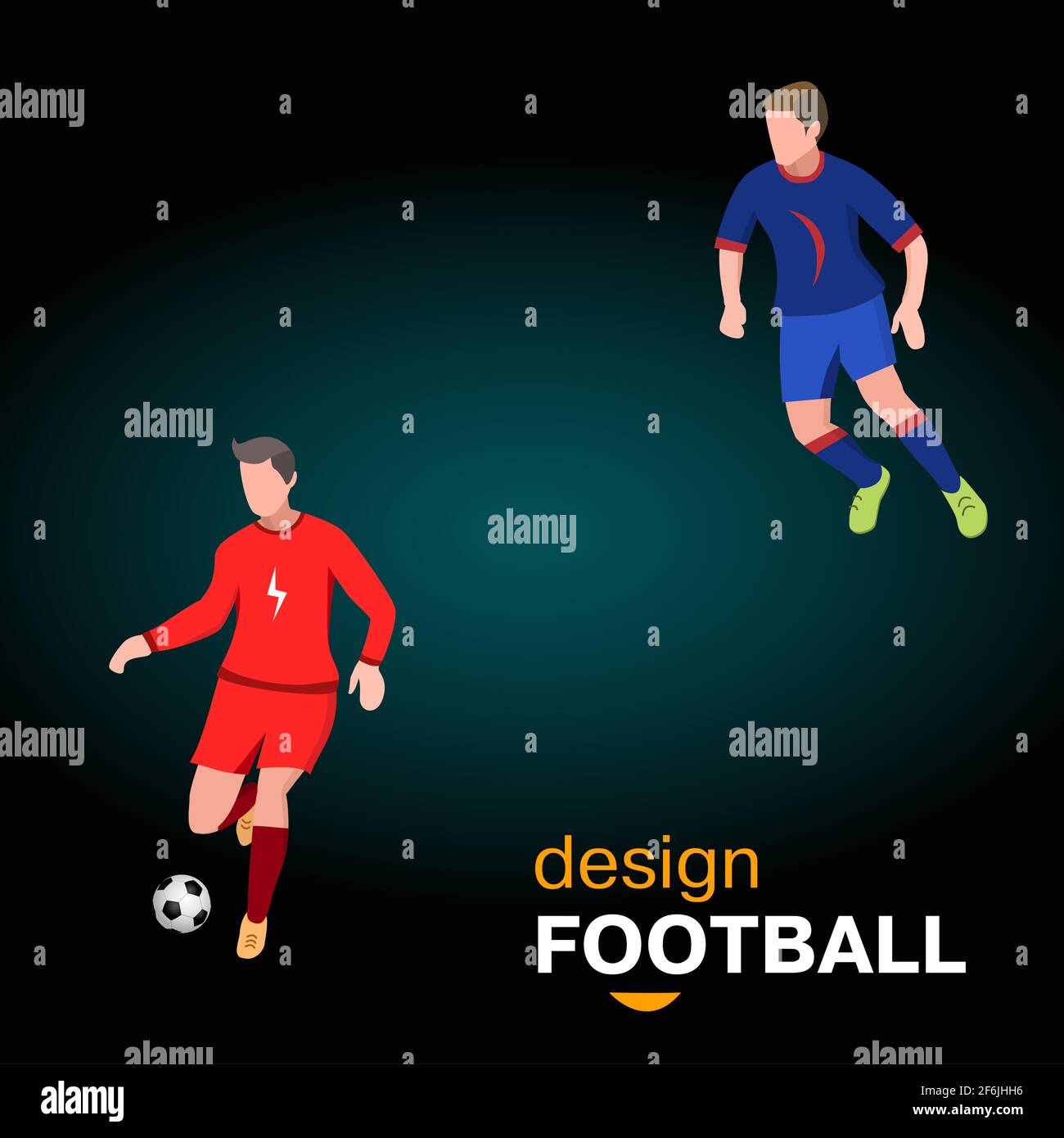 40,986 Two Soccer Players Images, Stock Photos, 3D objects, & Vectors