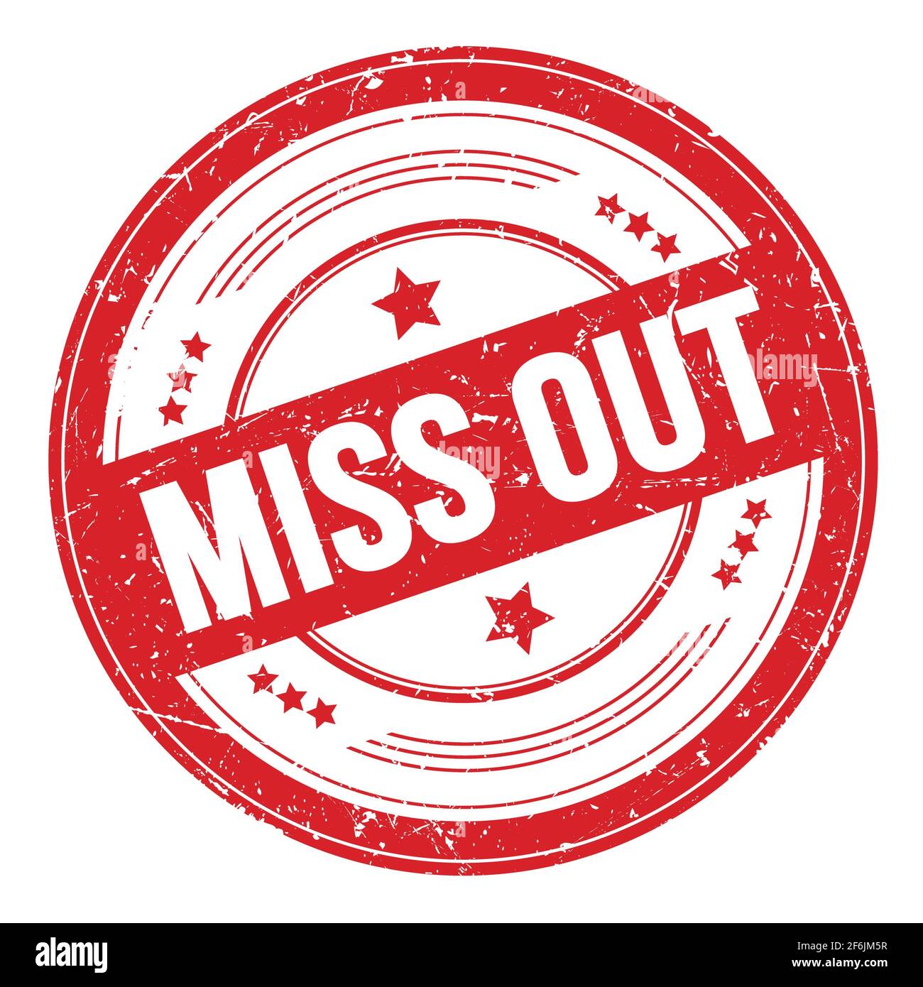 Miss Out Stamp Cut Out Stock Images Pictures Alamy