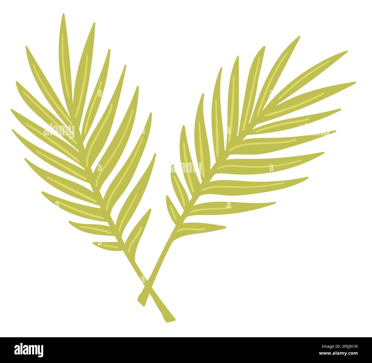 Tropical leaves, exotic foliage and decor vector Stock Vector Image ...