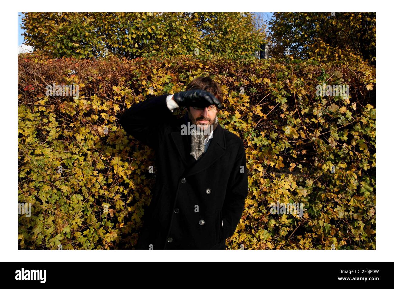 Louis Theroux at the BBC in west London  pic David Sandison 22/11/2007 Stock Photo