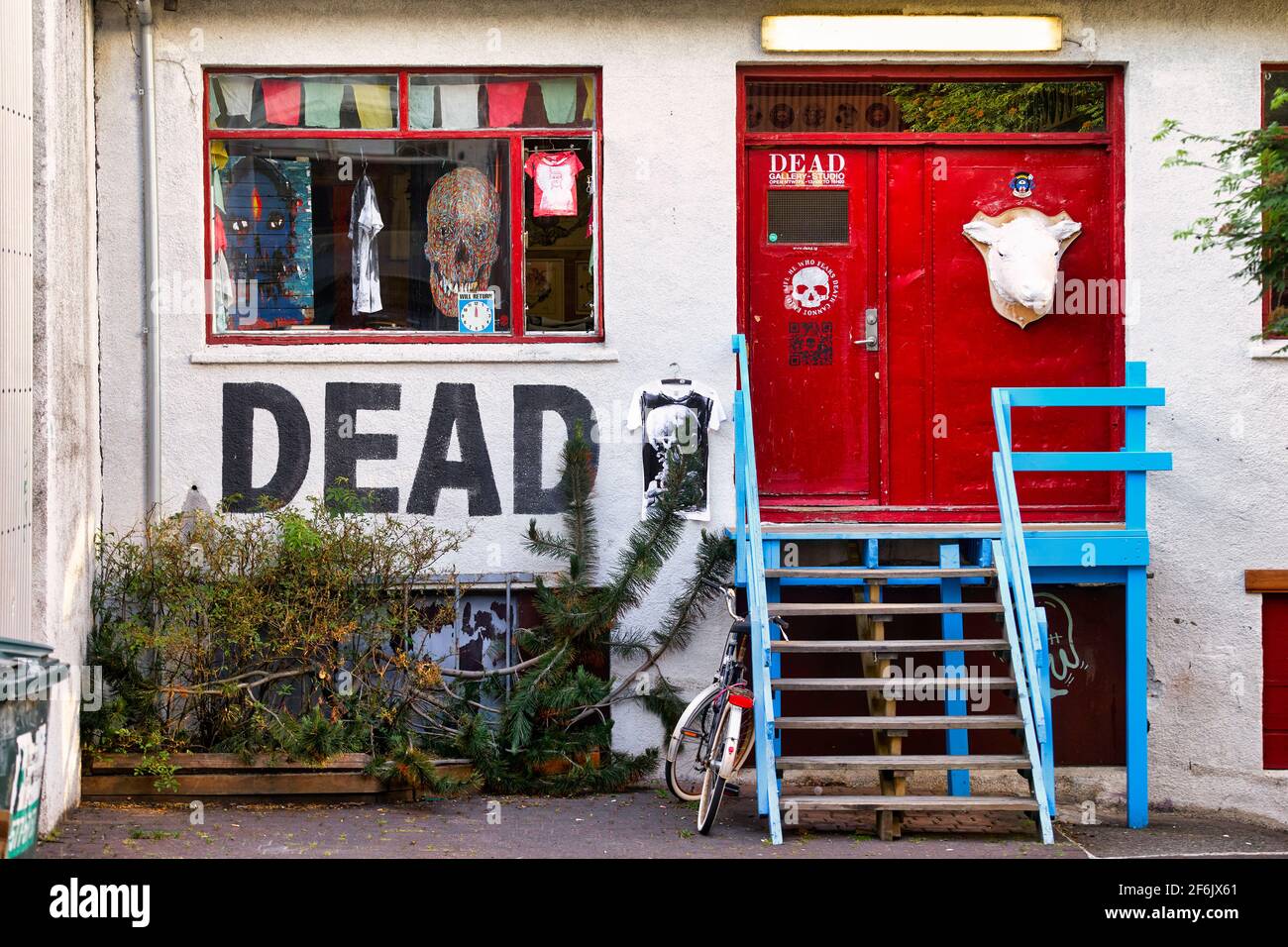 Art Gallery in Reykjavik Iceland Stock Photo Alamy