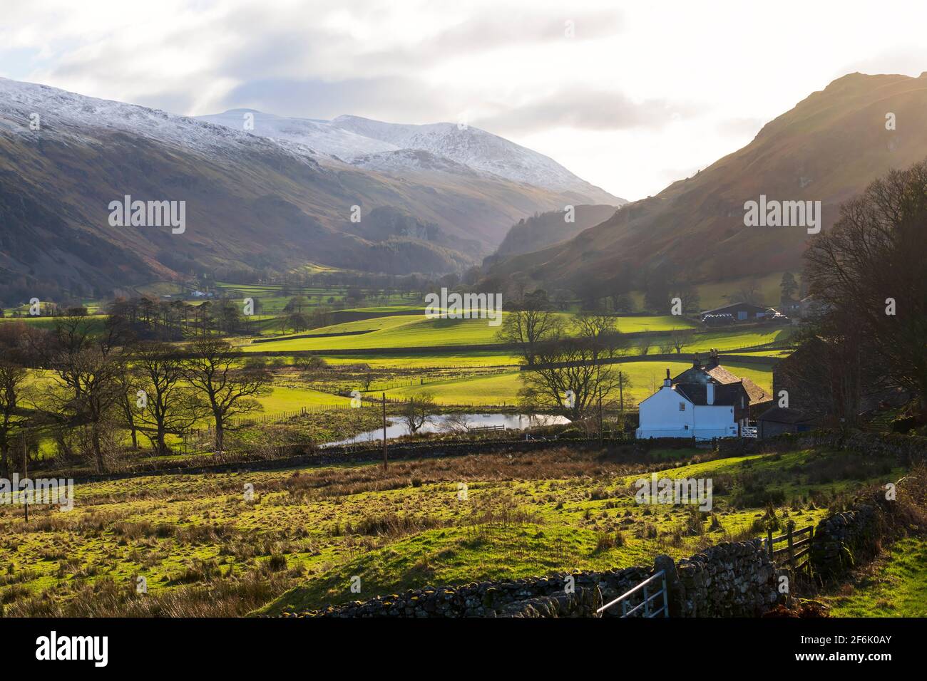 St Johns in the Vale, Lake District National Park, Cumbria Stock Photo