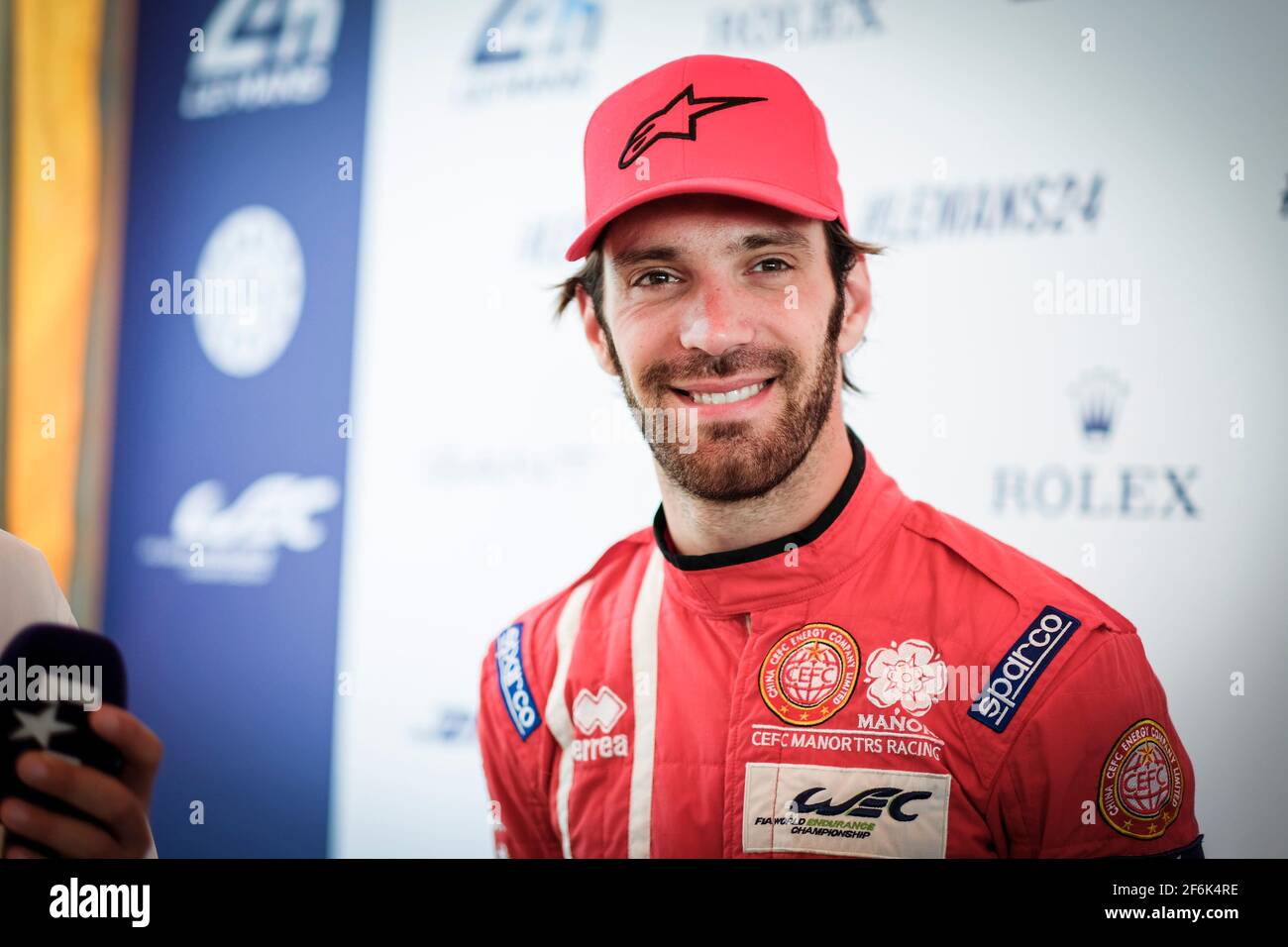 VERGNE Jean-Eric (fra), Oreca 07 Gibson team CEFC Manor TRS racing, ambiance portrait during the 2017 Le Mans 24 hours pesage, qualify and parade on June 11 to 16 at Le Mans circuit, France - Photo Francois Flamand / DPPI Stock Photo
