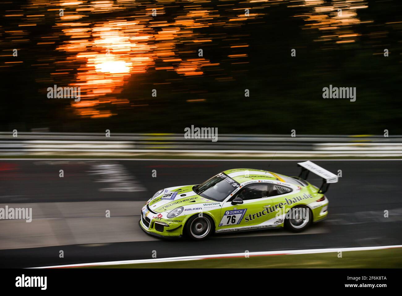 76 ANDRE HAUSCHILD Kim, CZYBORRA Michael, HUTTENRAUCH Mathias, HRT-Performance Porsche 991 GT3 Cup, action during the 2017 ADAC Zurich 24 Hours of Nurburgring, Germany from May 25 to 28 - Photo Antonin Vincent / DPPI Stock Photo