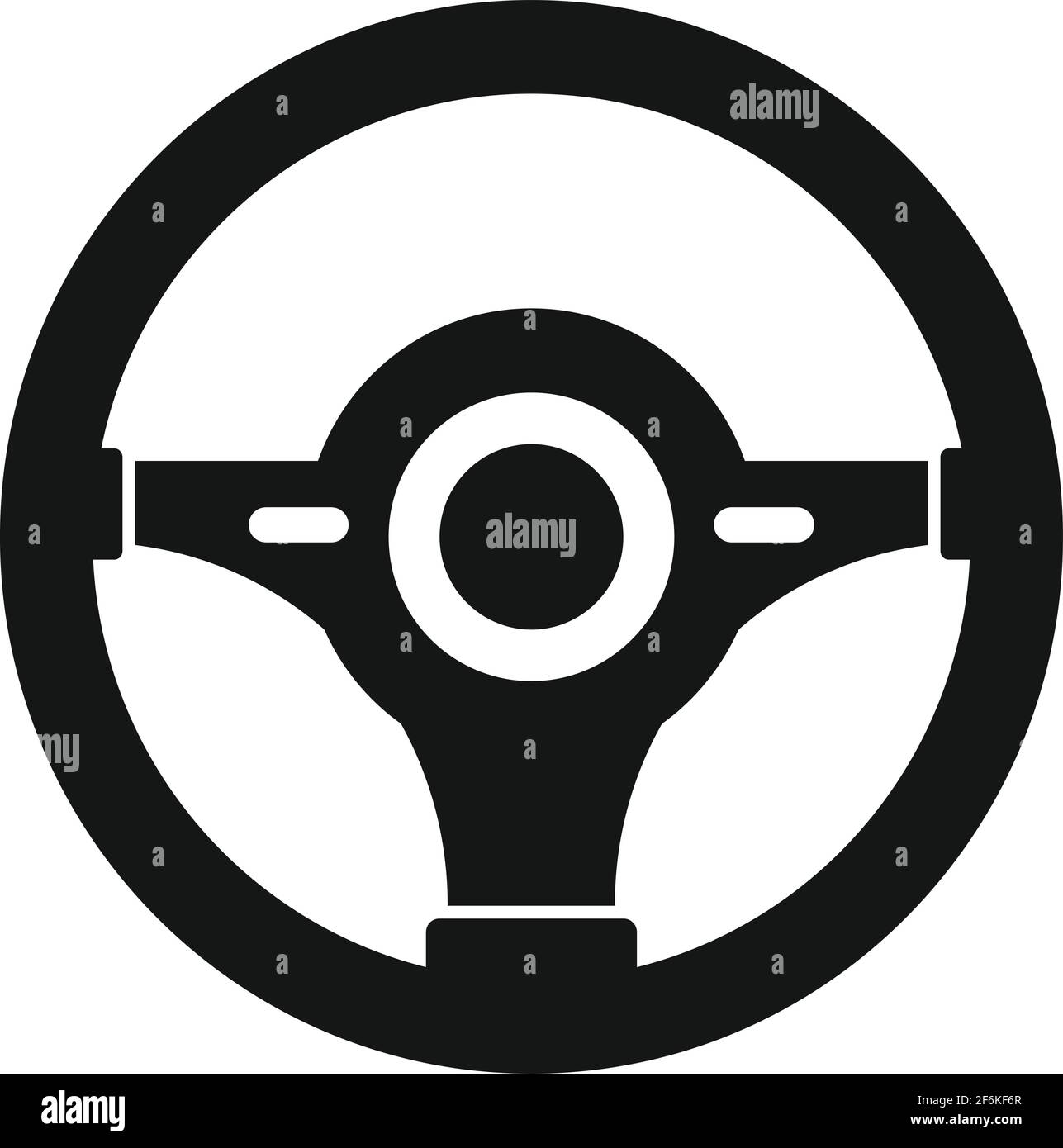 Leather steering wheel icon, simple style Stock Vector Image & Art Alamy