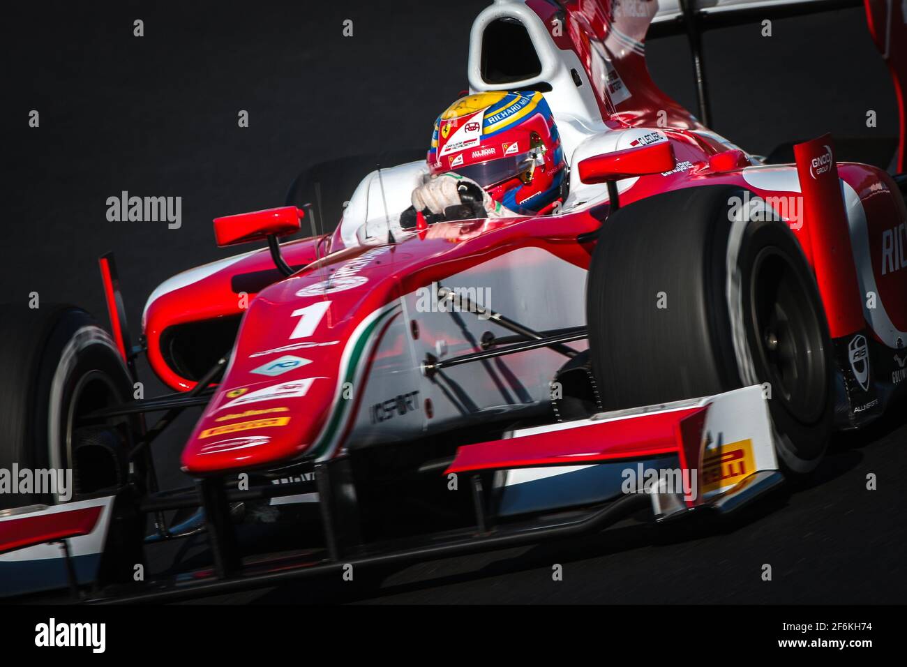 01 LECLERC Charles, Prema Racing, action during 2017 FIA Formula 2  championship, at Jerez in Spain from October 6 to 8 - Photo Sebastiaan  Rozendaal / DPPI Stock Photo - Alamy