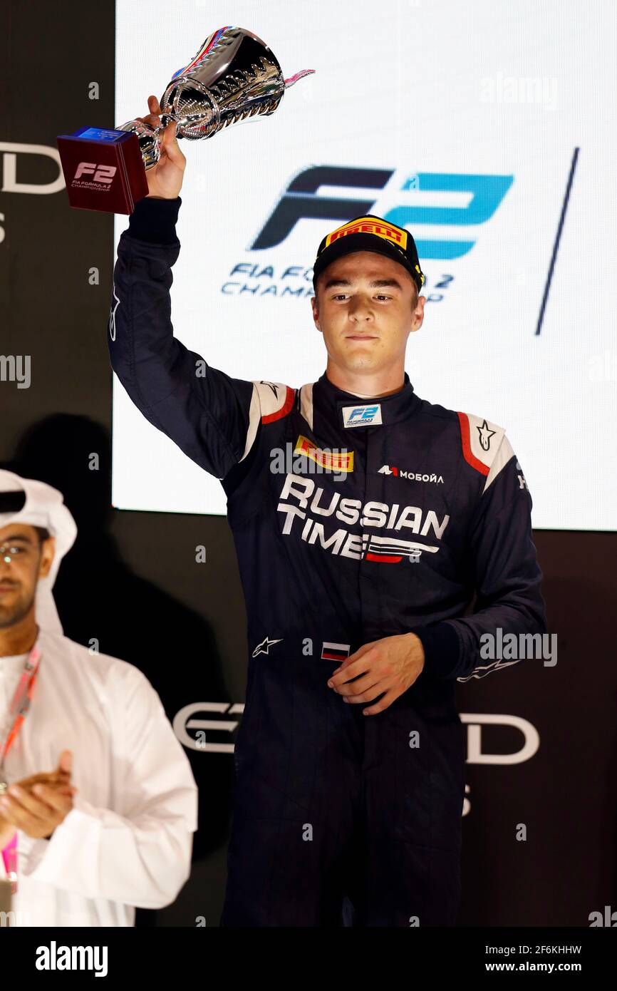 MARKELOV Artem, Russian Time, ambiance portrait during the 2017 Formula 2 championship, Abu Dhabi from November 23 to 26 in Yas Marina - Photo Clement Marin / DPPI Stock Photo