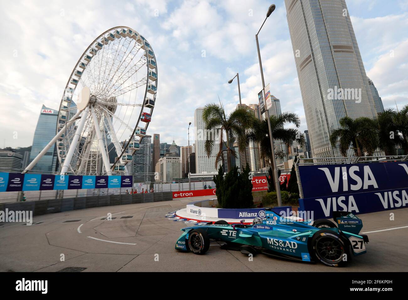 Spark 1/43 MS&AD Andretti Formule E N°27 Hong Kong Saison 4 - Résine