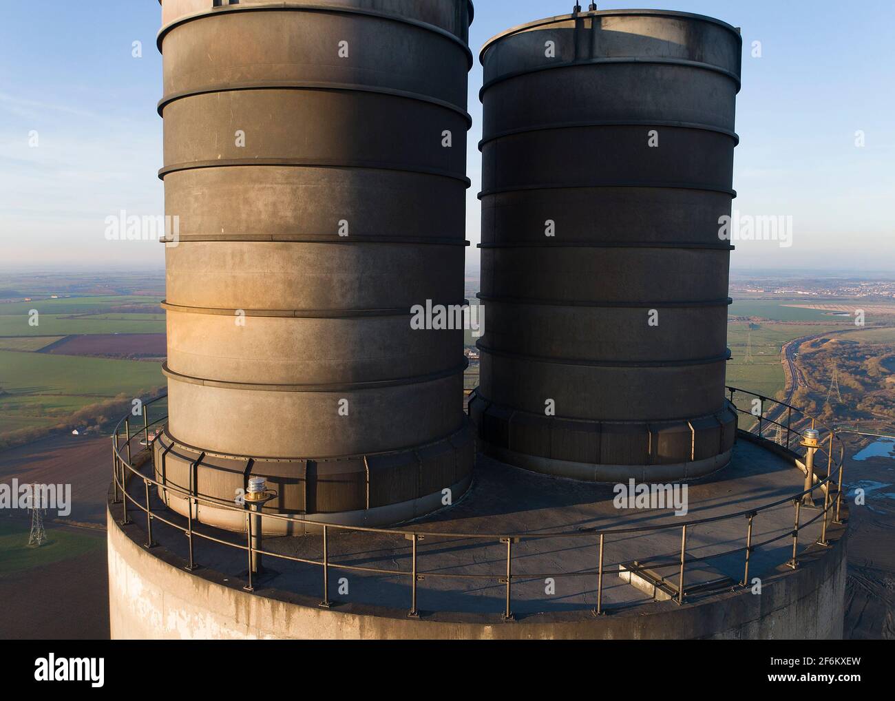 West Burton Power Station Stock Photo Alamy