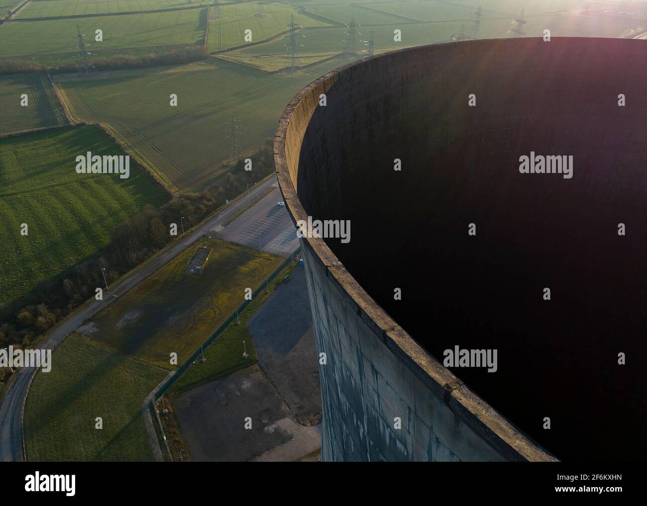 West Burton Power Station Stock Photo Alamy