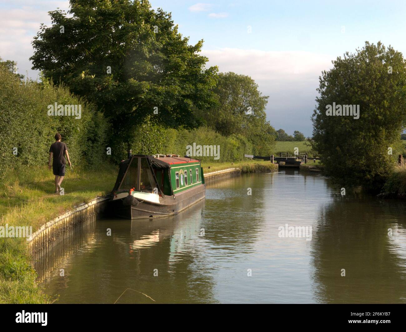 The Oxford Canal Cropredy to Banbury near Claydon, Oxfordshire, England