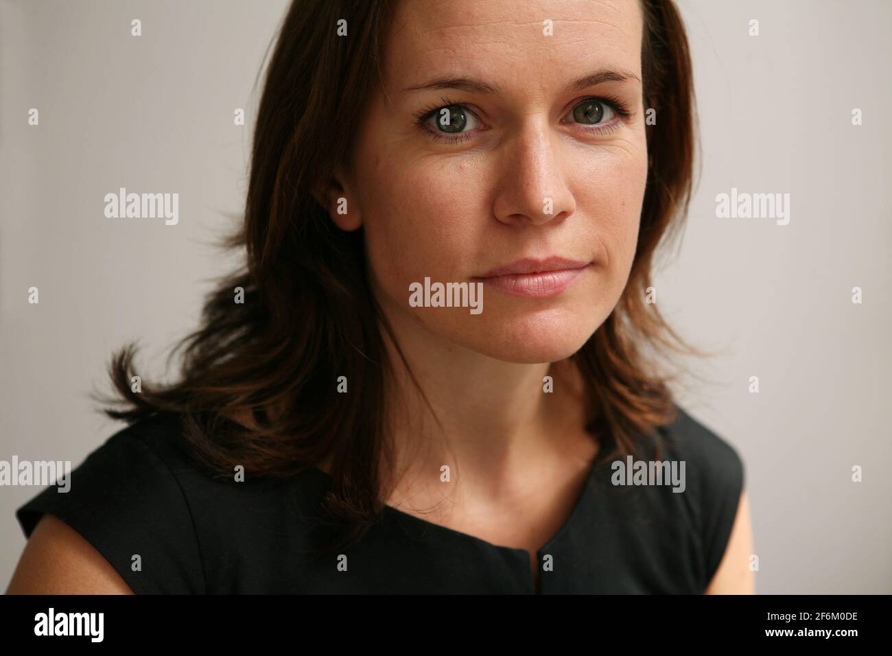 Writer......Sarah Hall at Faber and Faber in London 27/7/2007 pic David