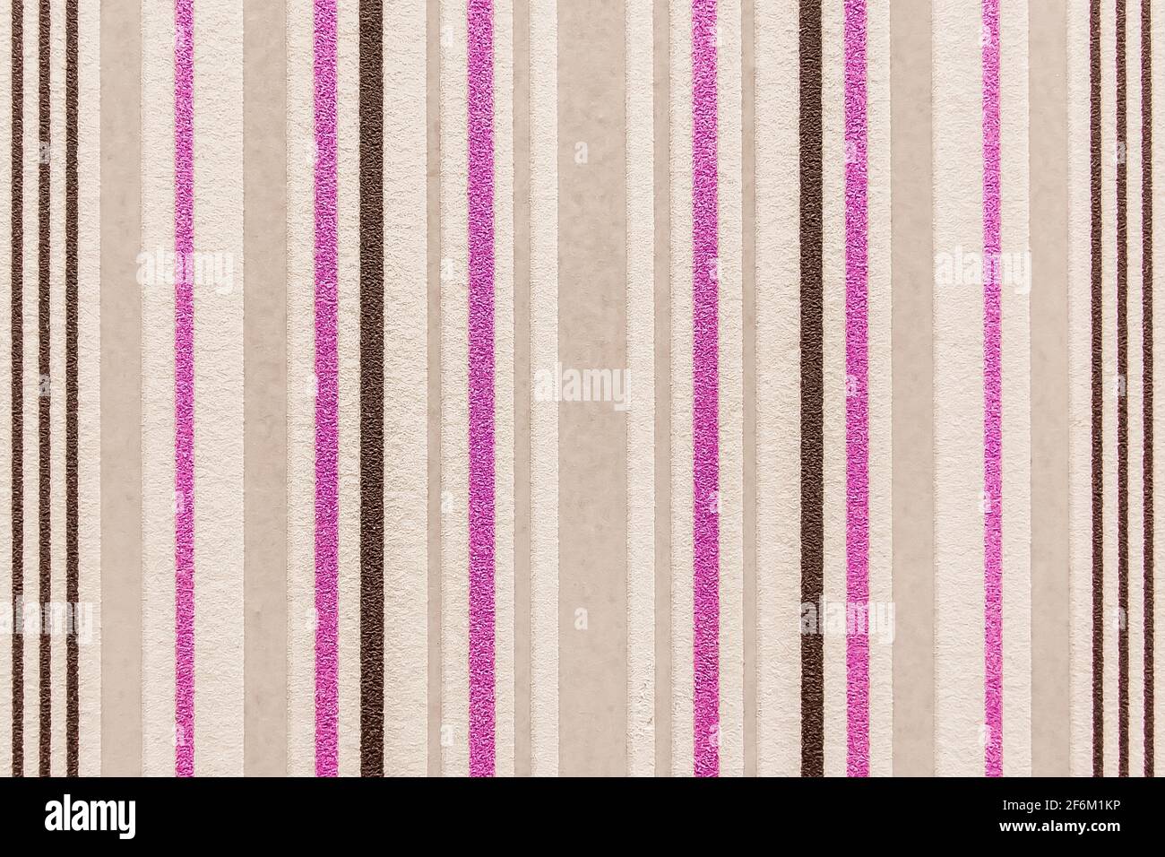 Seamless paper texture of decorative colored wallpapers with abstract vertical lines background. Stock Photo
