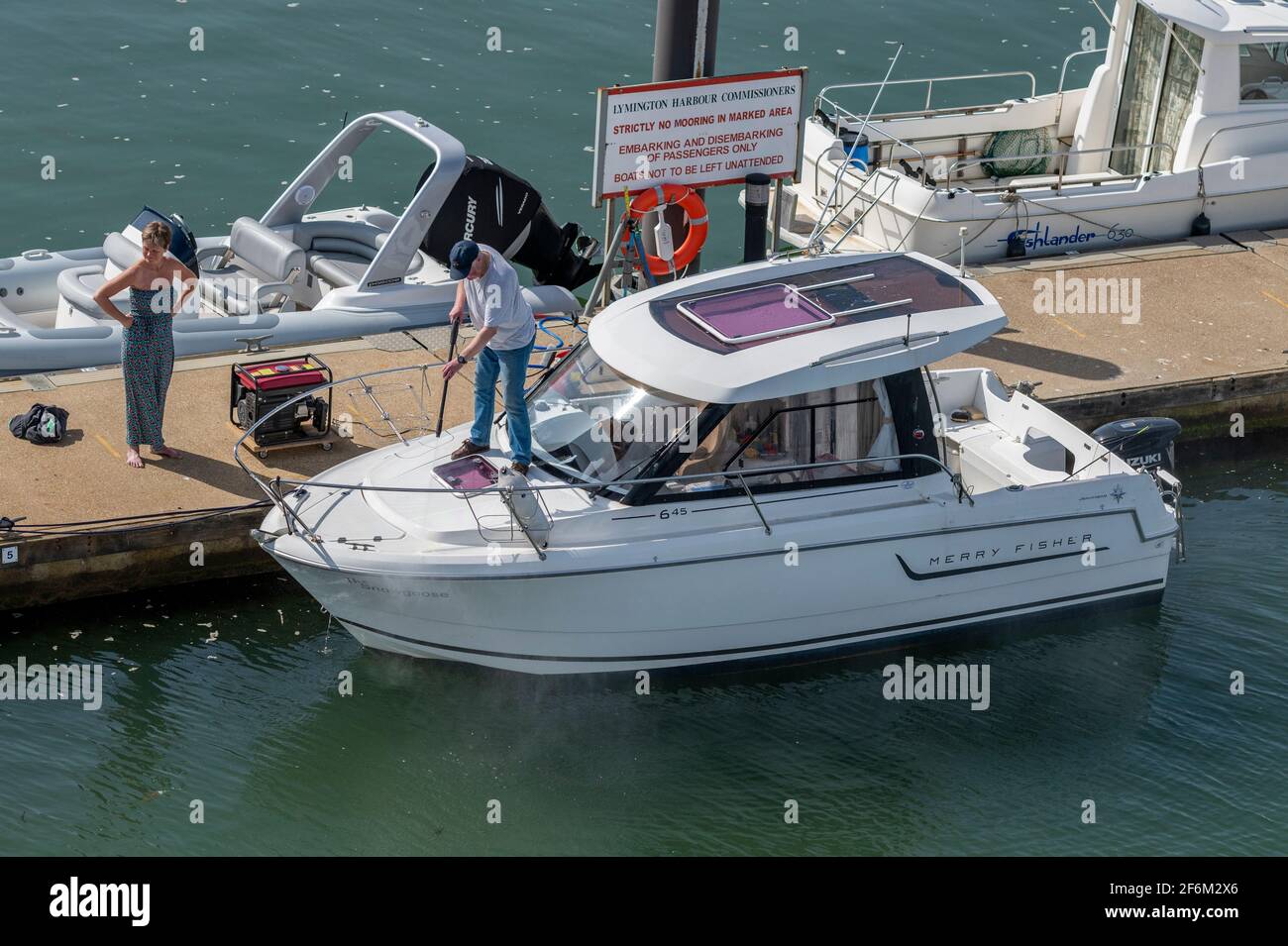 Summer day at lymington hires stock photography and images Alamy
