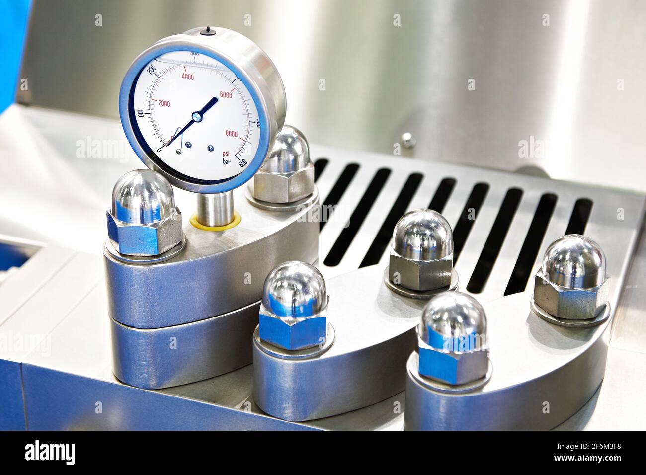 Paper Machine Manometer Manometer for industrial Stock Photo - Alamy
