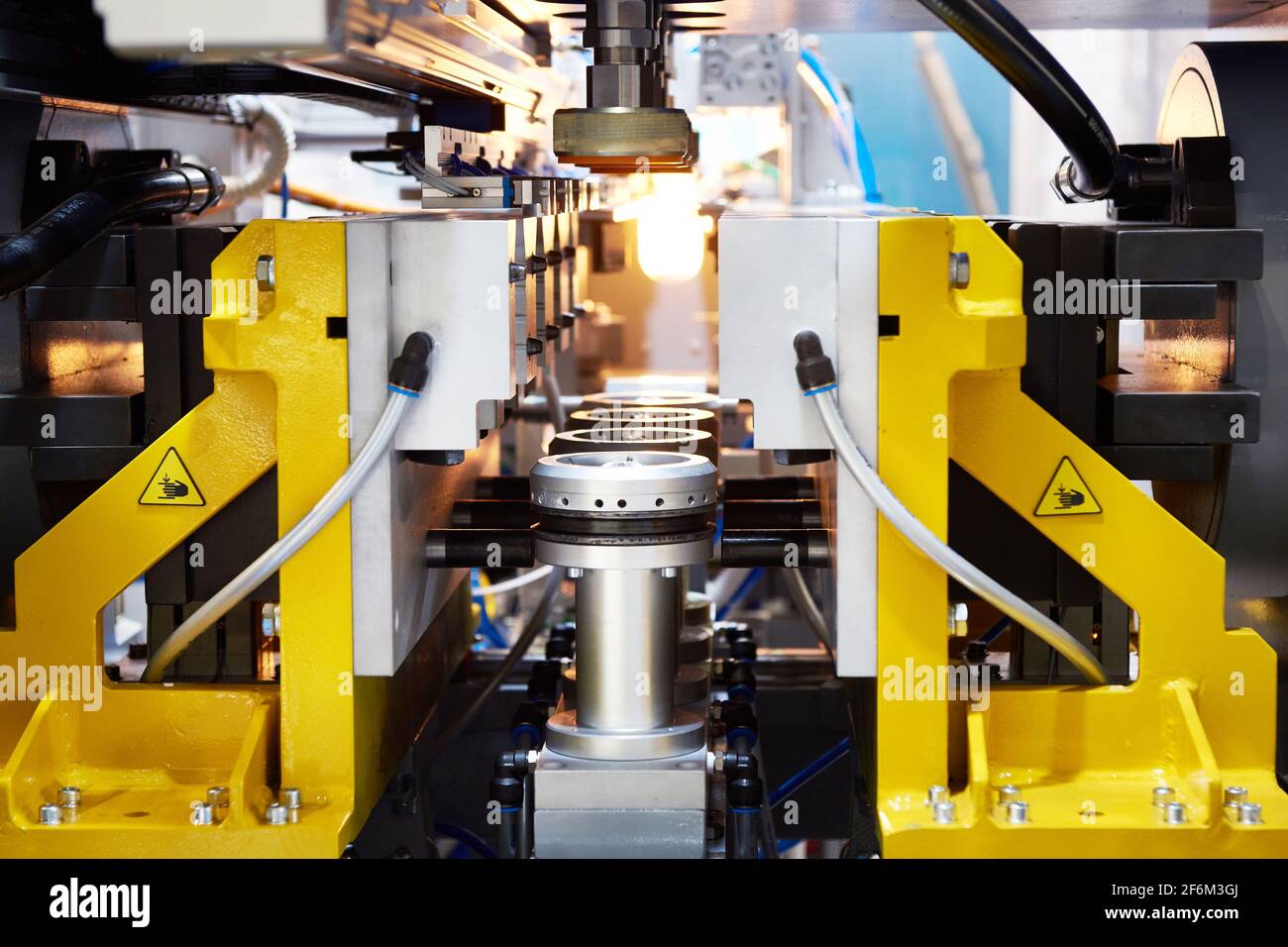 Industrial plastic molding machine Stock Photo Alamy