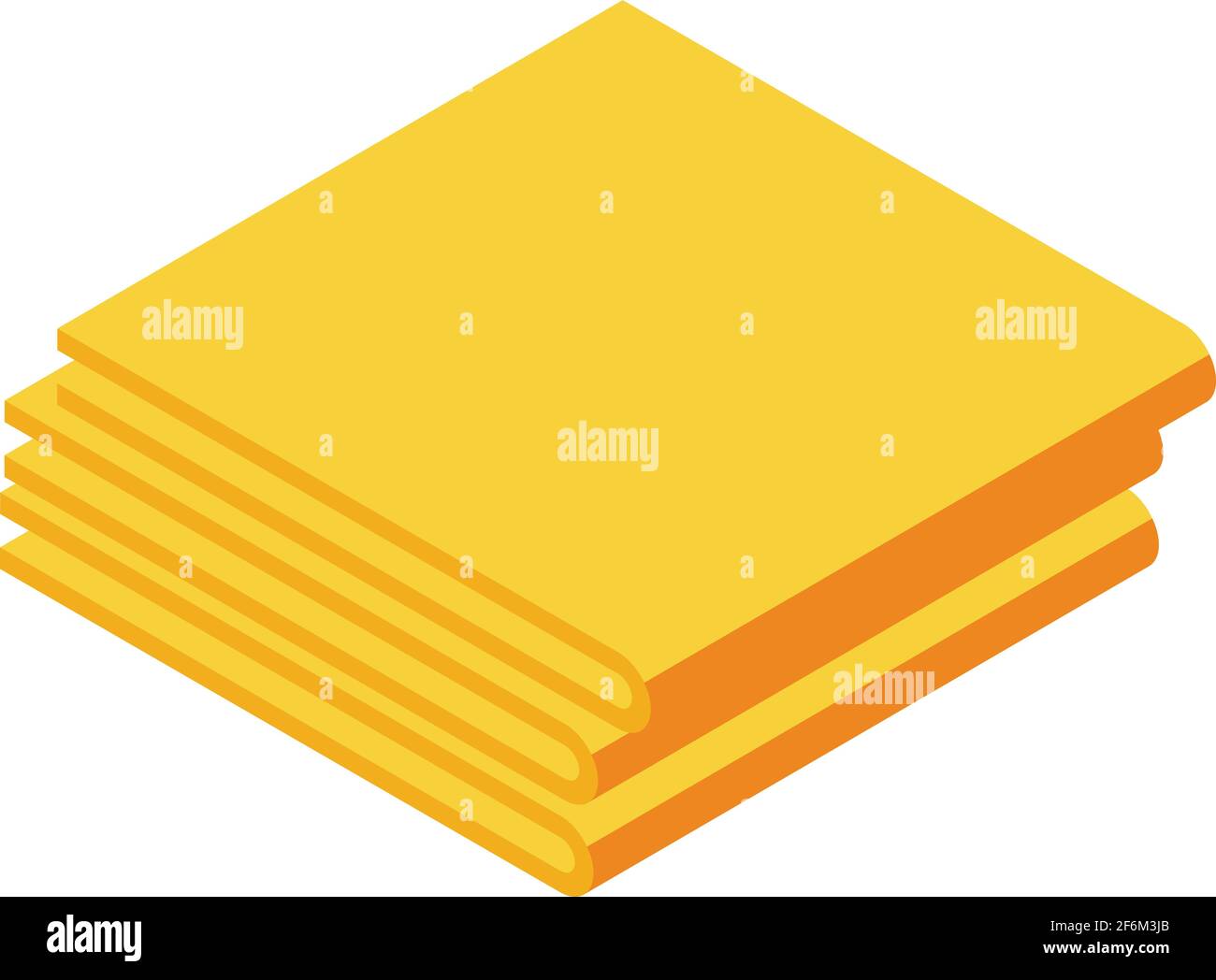 Tissue stack icon. Isometric of Tissue stack vector icon for web design ...