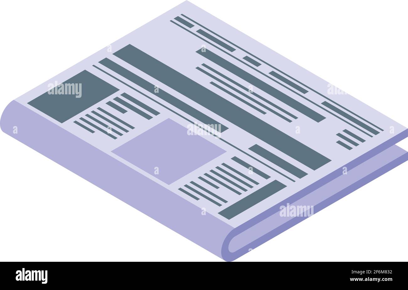 Finance Newspaper Icon Isometric Of Finance Newspaper Vector Icon For 
