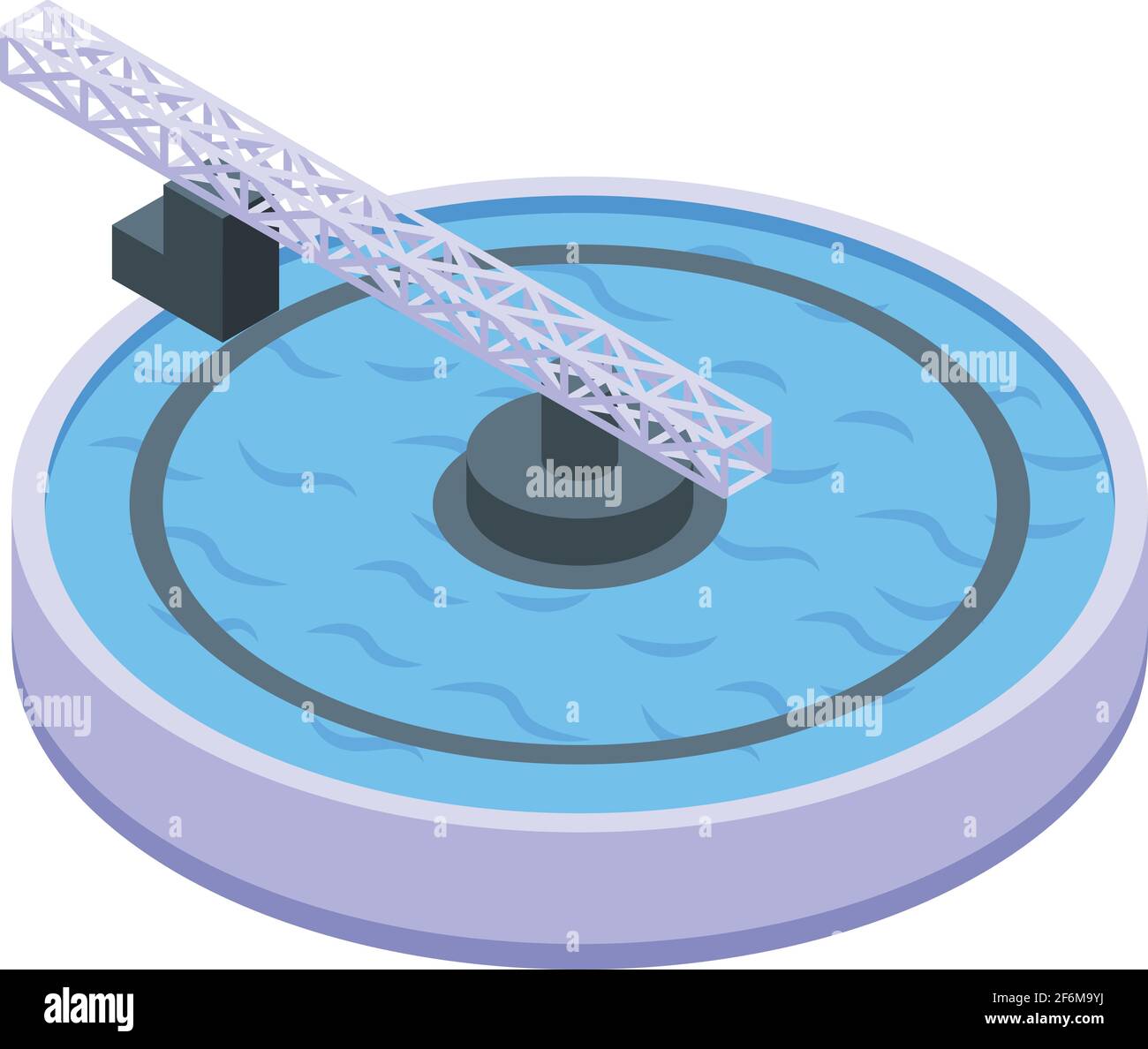 Sewerage water basin icon. Isometric of Sewerage water basin vector ...