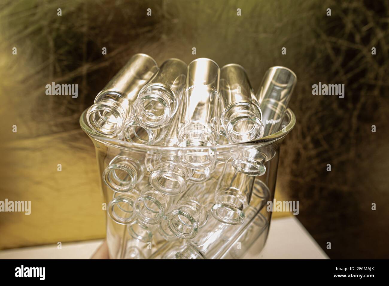 The Clean lab utensils Stock Photo Alamy