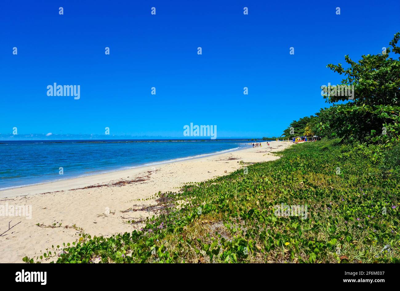 Santo André beach, Santa Cruz Cabrália, Bahia, Brazil. Stock Photo