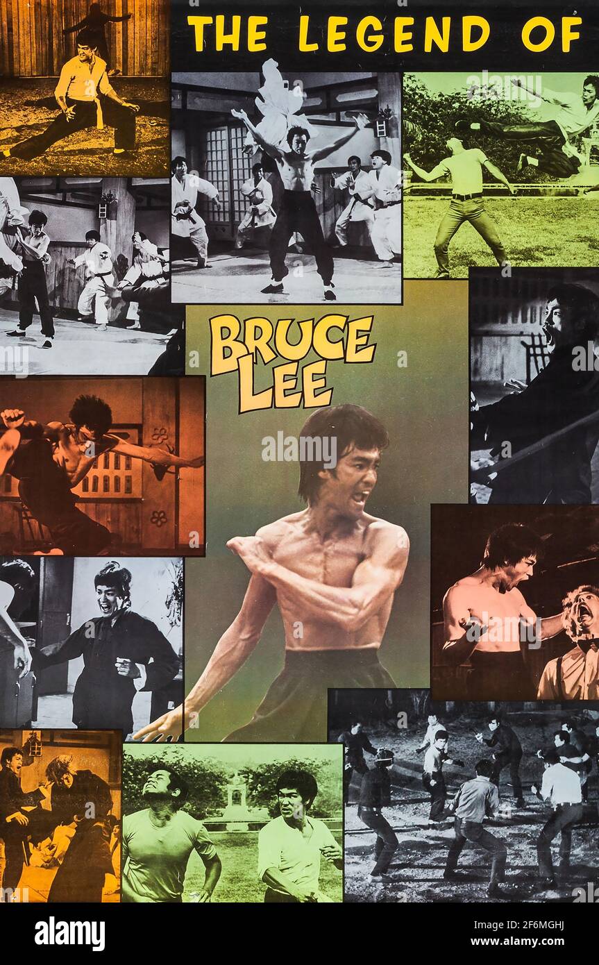 The Legend Of Bruce Lee Movie Poster Picture The King Of Hong Kong Movies And Martial Arts Stock Photo Alamy