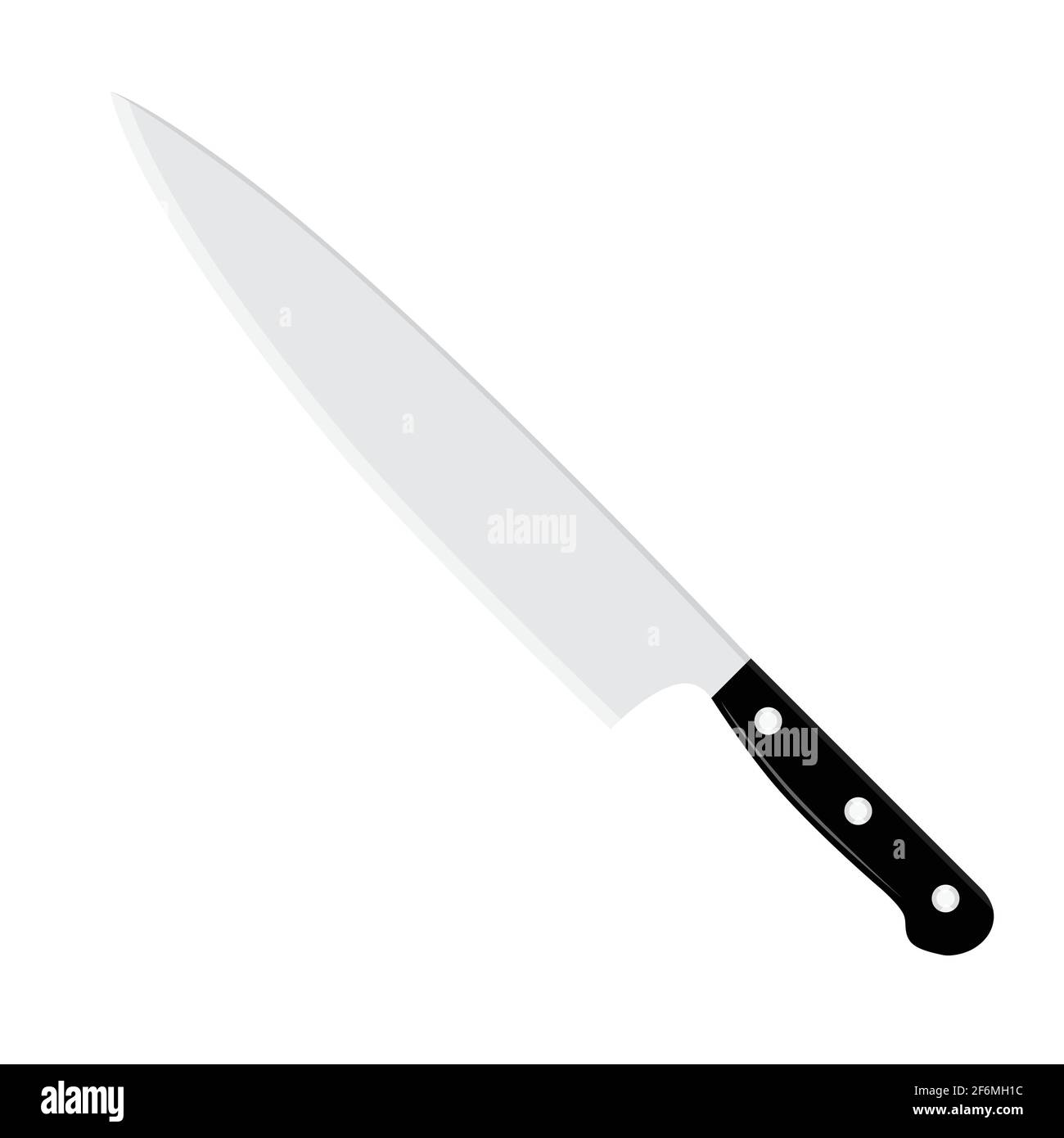 Kitchen knife close up Stock Vector Images - Page 2 - Alamy