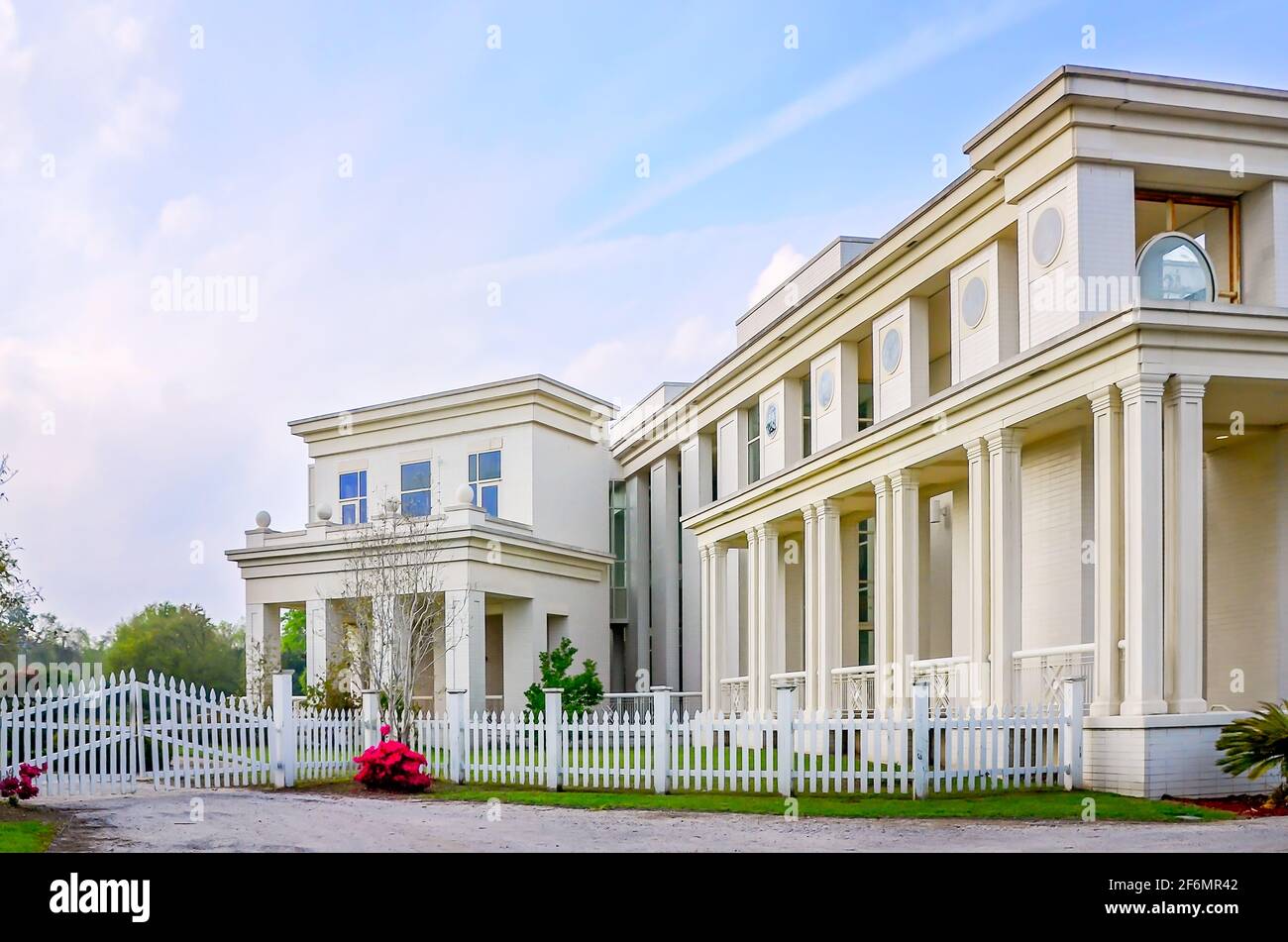 The Jefferson Davis Presidential Library and Museum is pictured, March