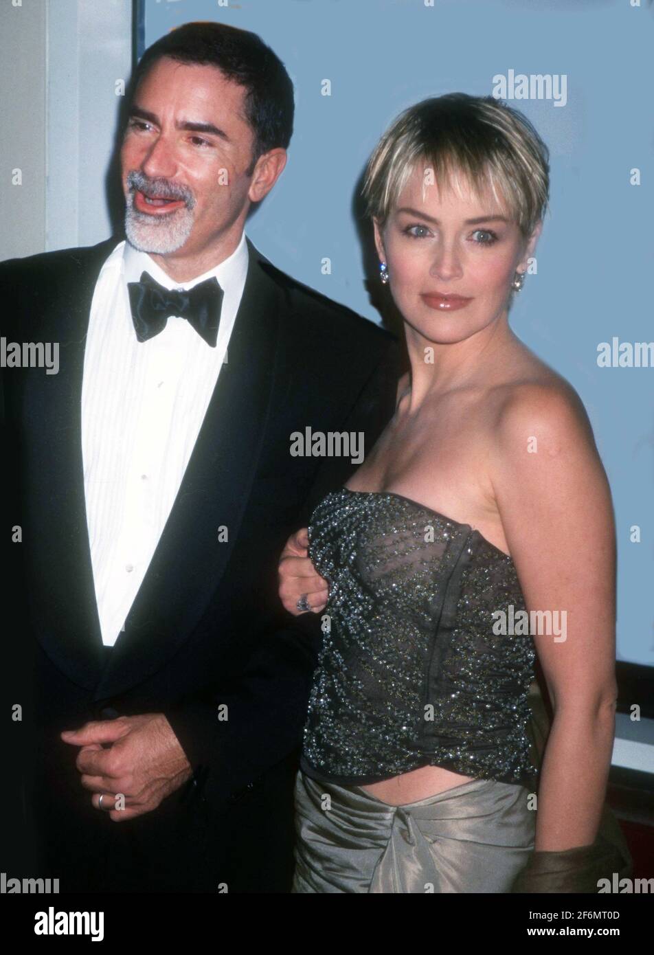 Phil Bronstein Sharon Stone 1999, Photo By John Barrett/PHOTOlink Stock